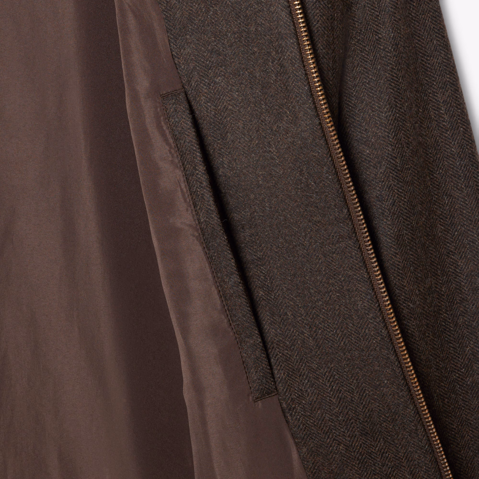 Men's Wool Harrington Jacket