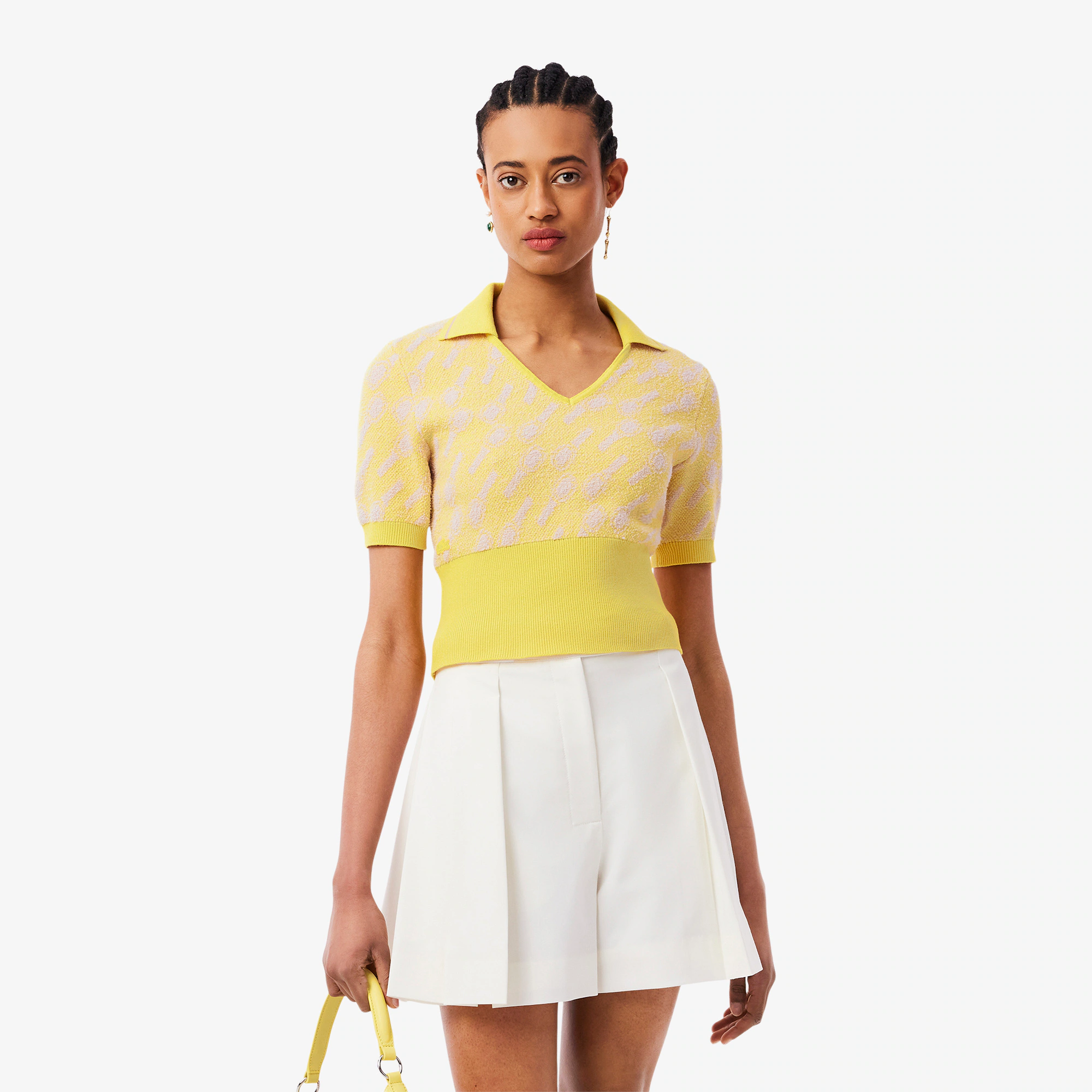 Women's Runway Polo Collar Sweater