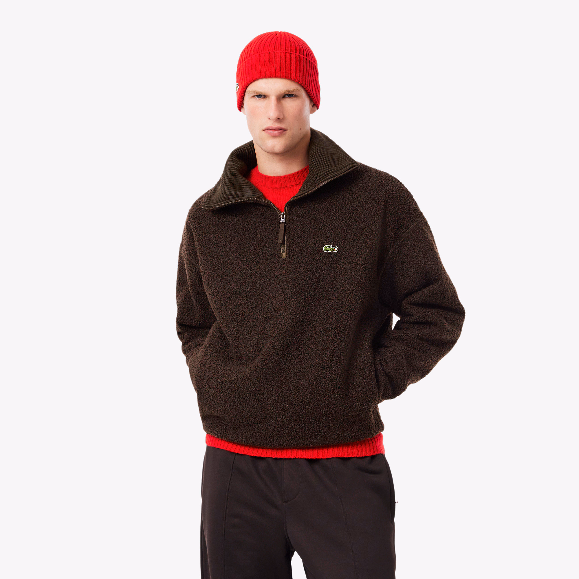 Men's Zip-Up Polar Fleece Sweatshirt