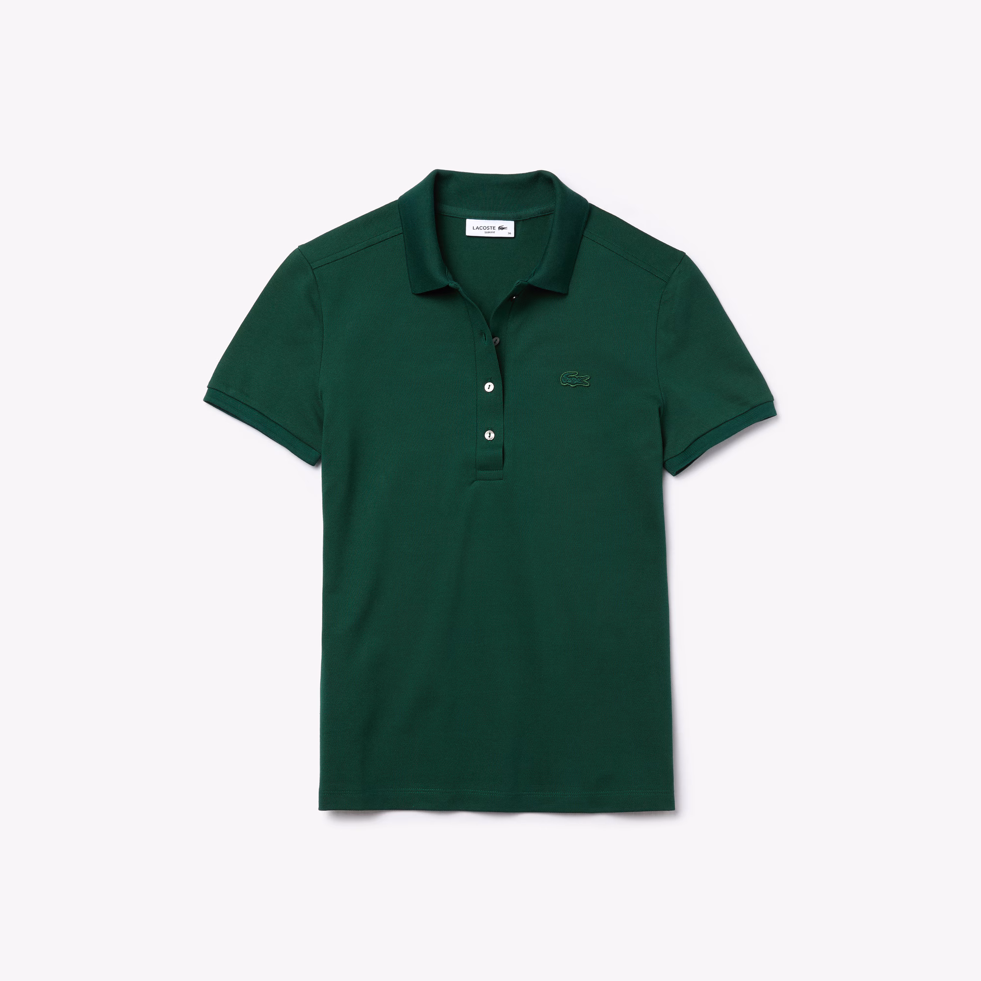 Women's L.12.D Slim Fit Stretch Mini Piqué Polo