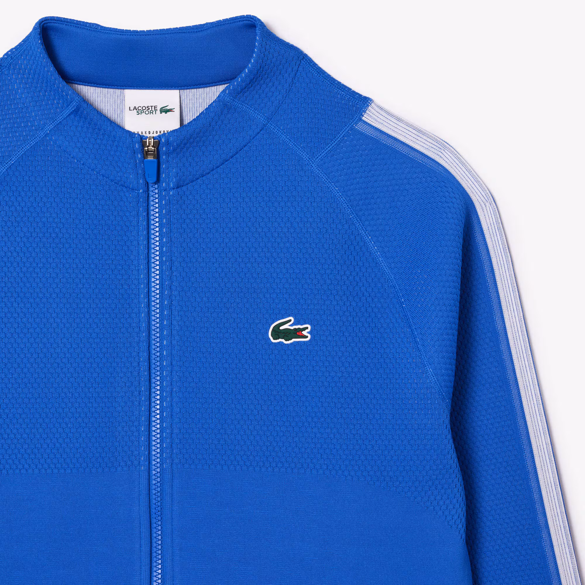 Men's Lacoste Tennis x Novak Djokovic Zip-Up Jacket