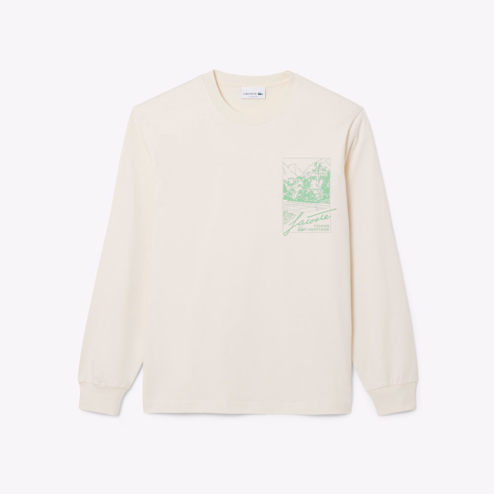 Men's Long Sleeve Heavy Jersey T-Shirt