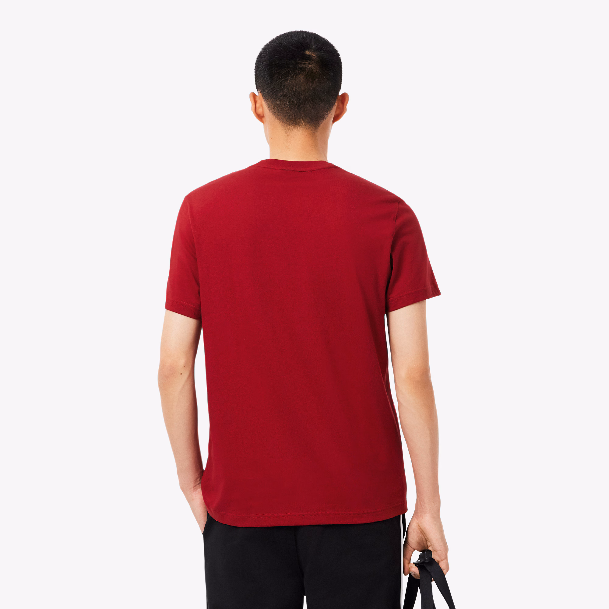 Men's Logo Trim Cotton Jersey T-Shirt