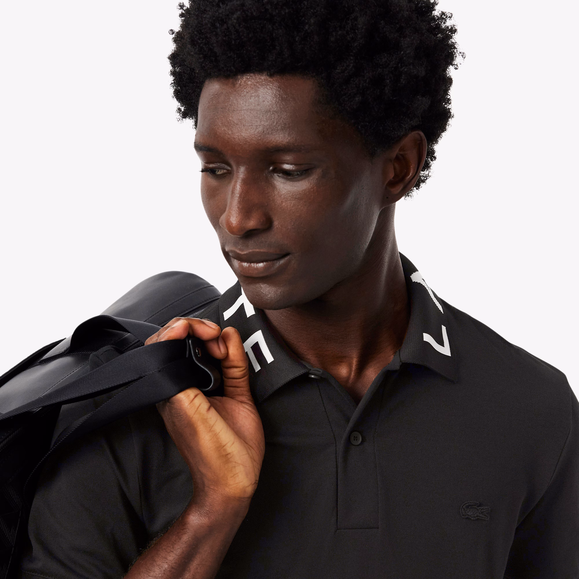 Men's Slim Fit Branded Polo