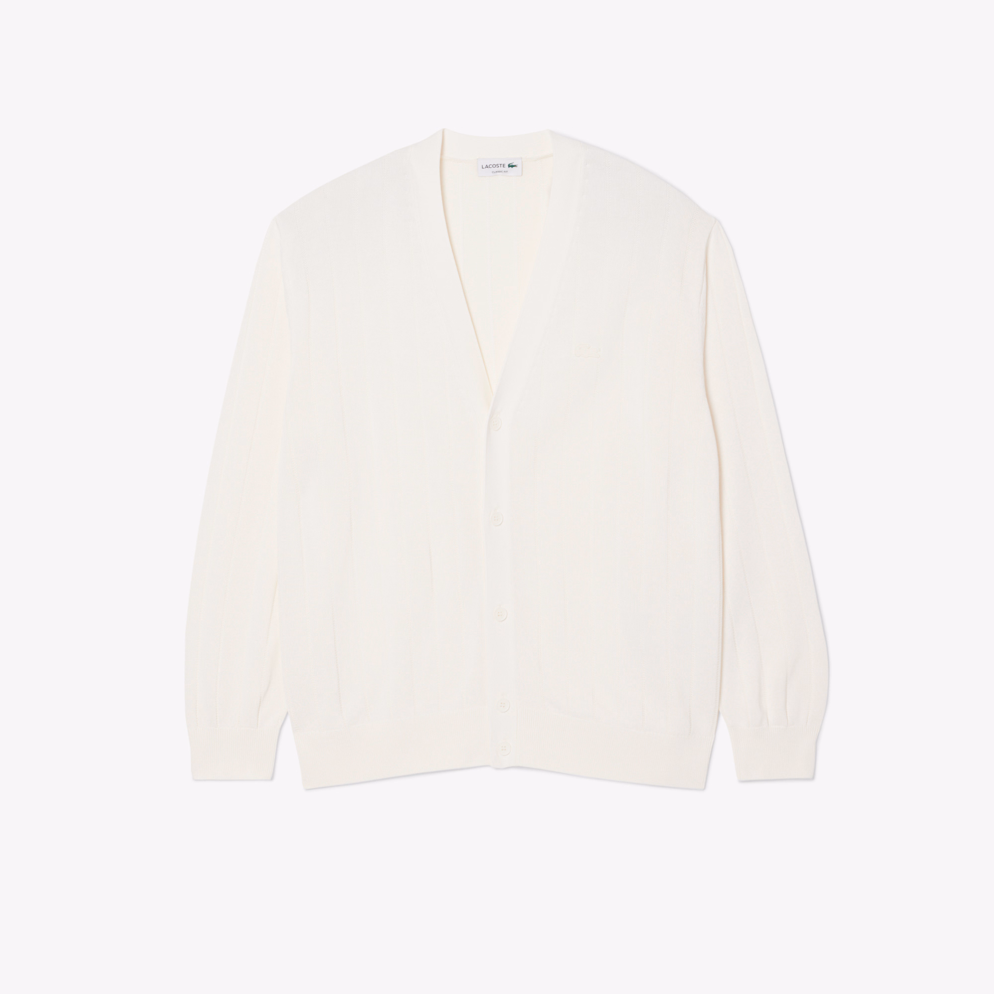 Men's Fluid Rib Knit Cardigan