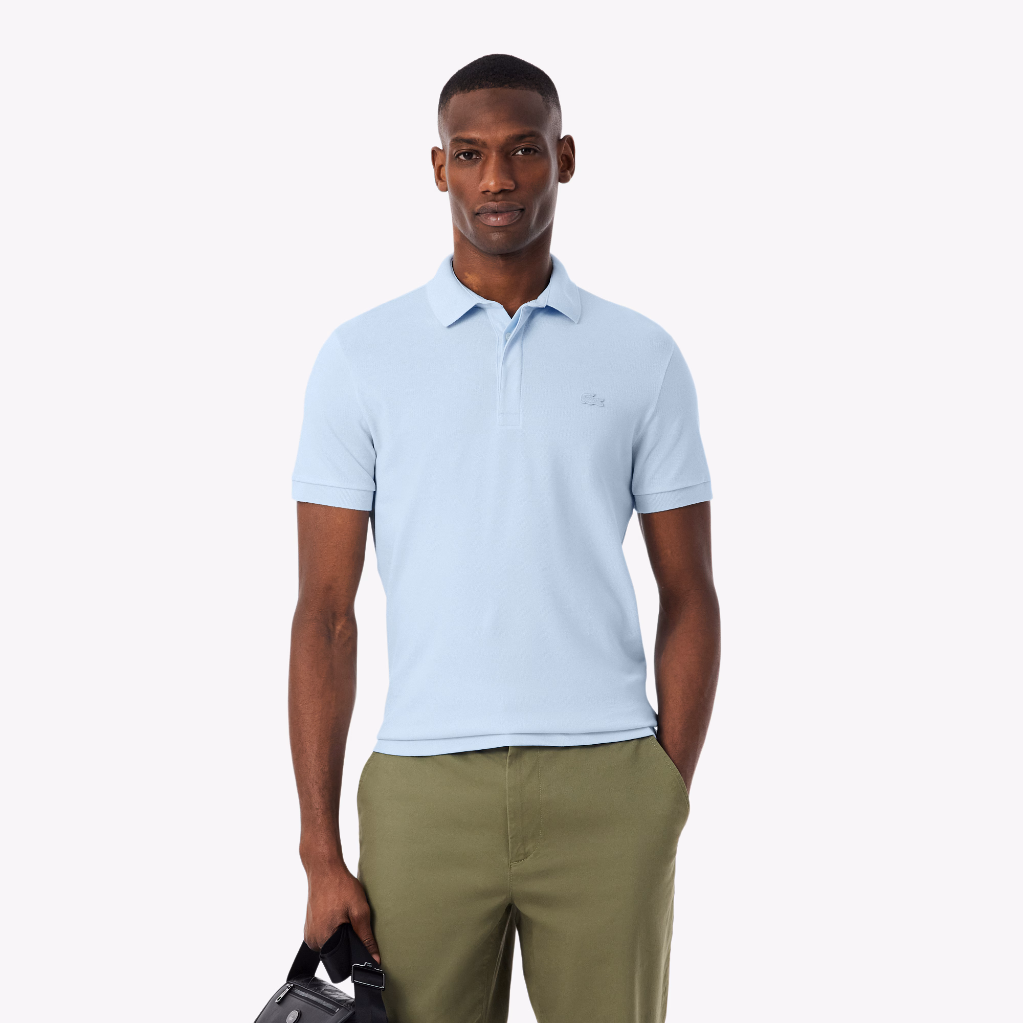 Men's Regular Fit Paris Stretch Piqué Polo