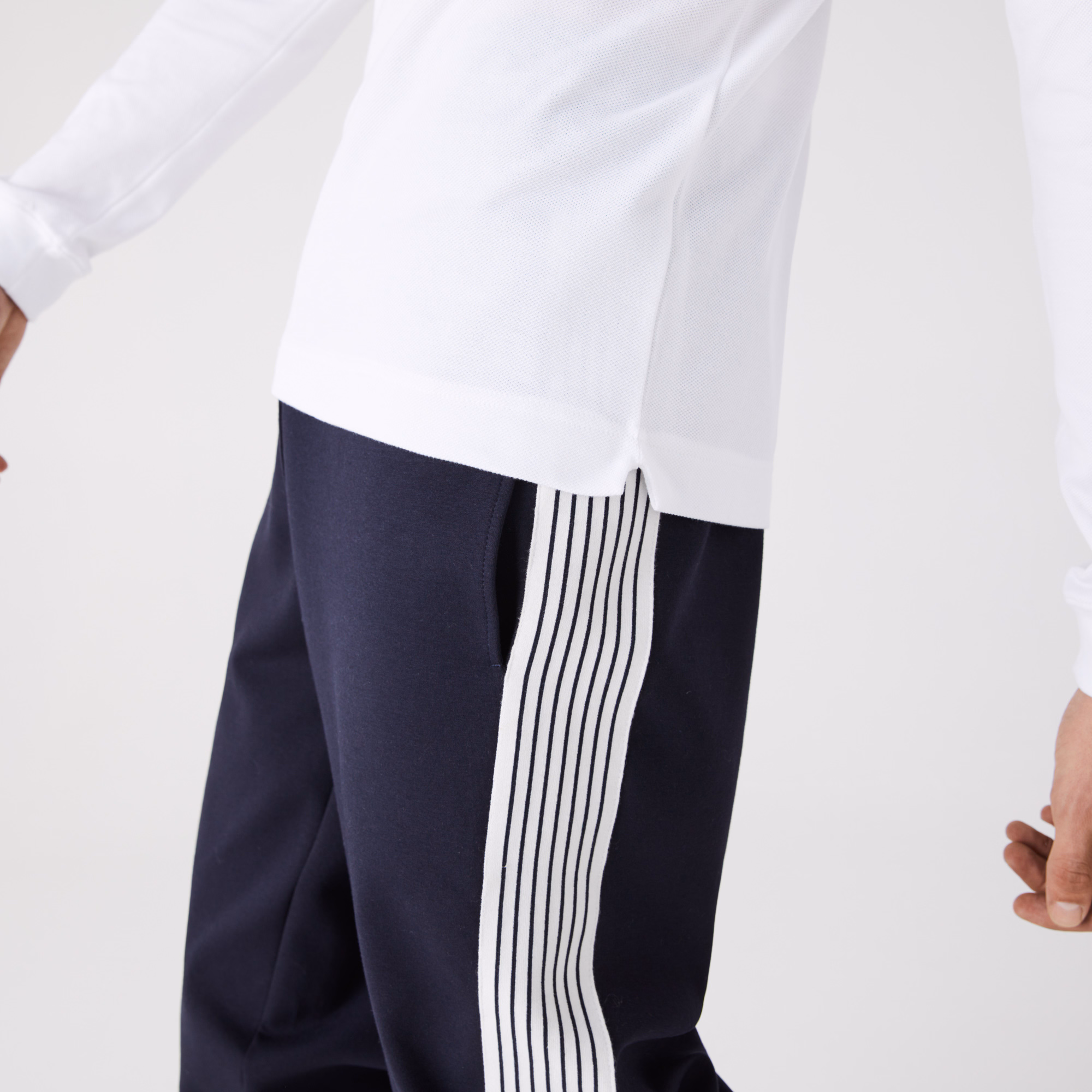 Men's Slim Fit L.12.12 Long Sleeve Polo