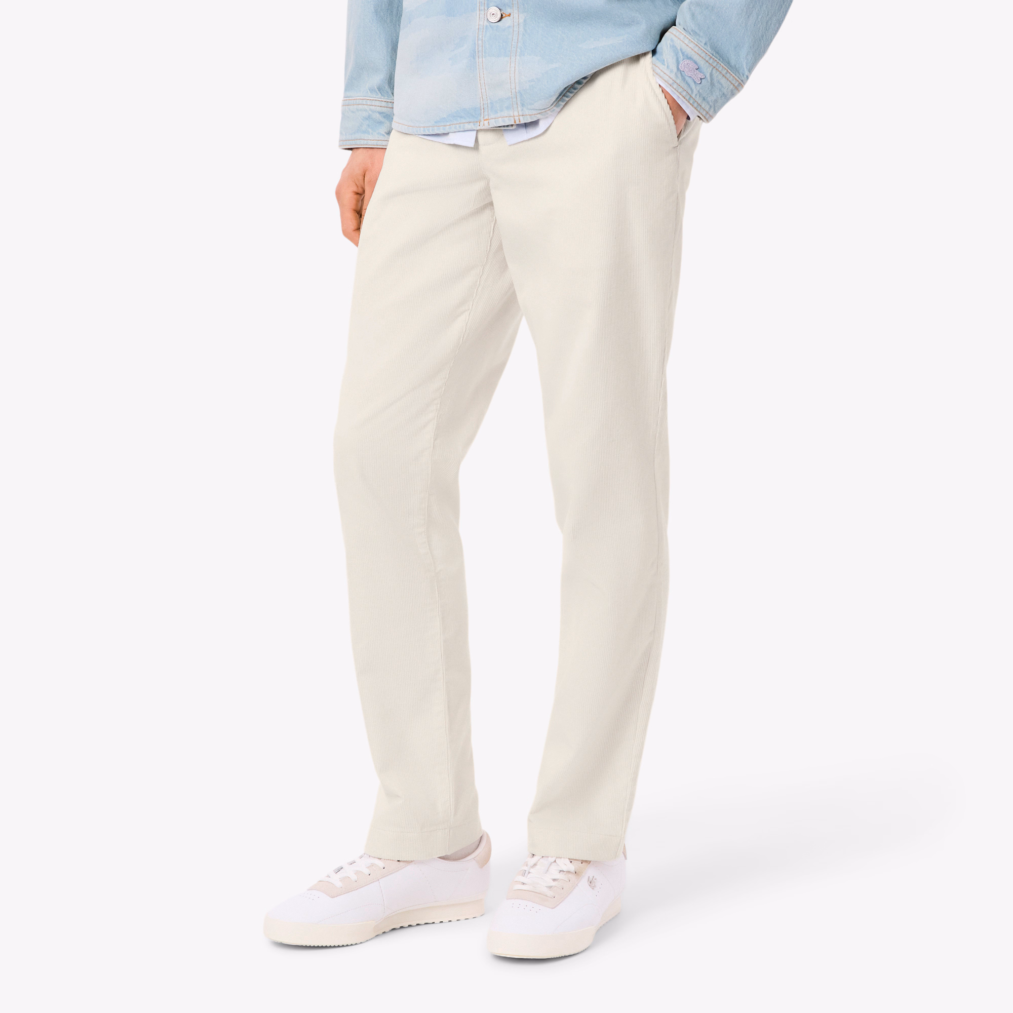Men's Regular Fit Corduroy Chino Pants