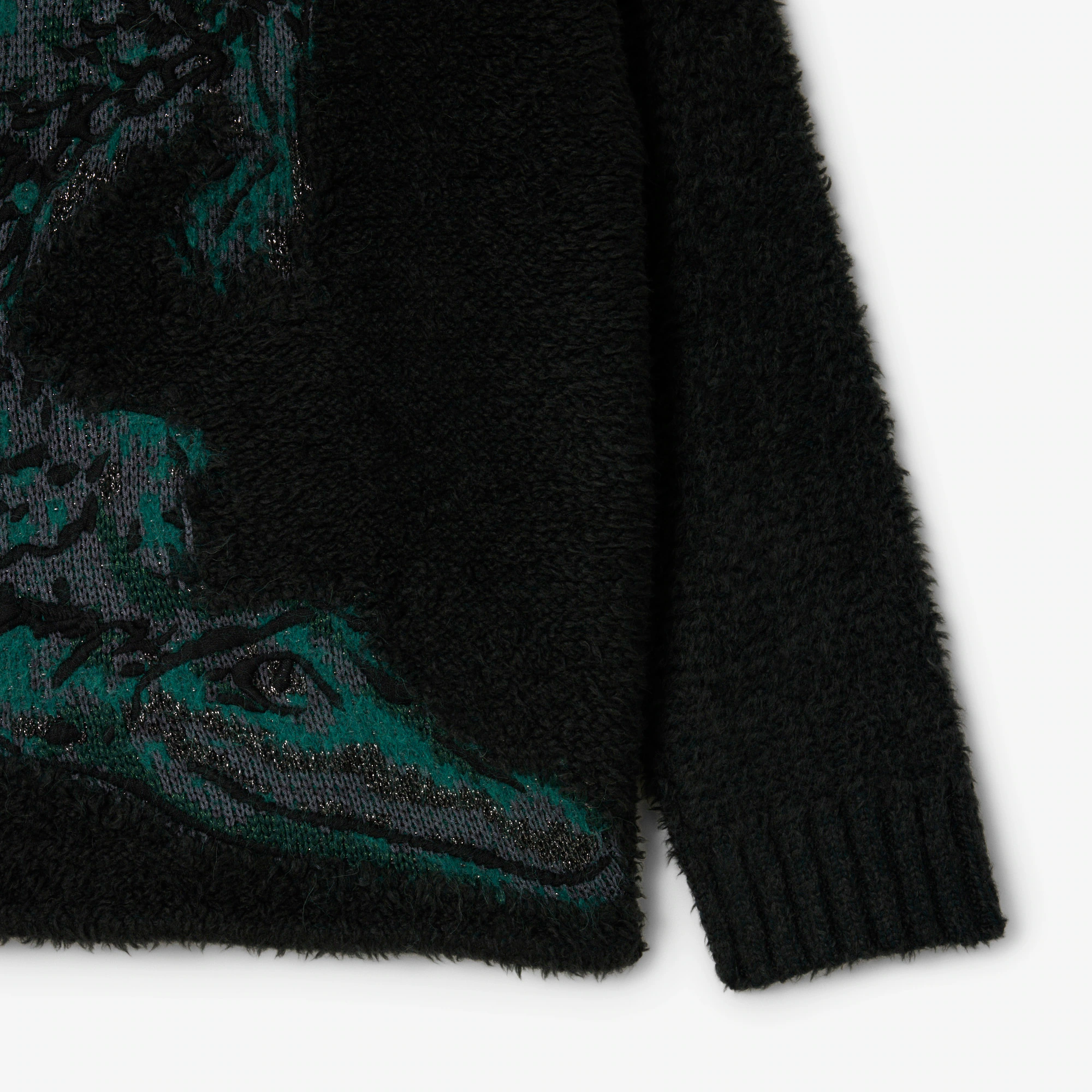 Runway Jacquard Crocodile Sweater