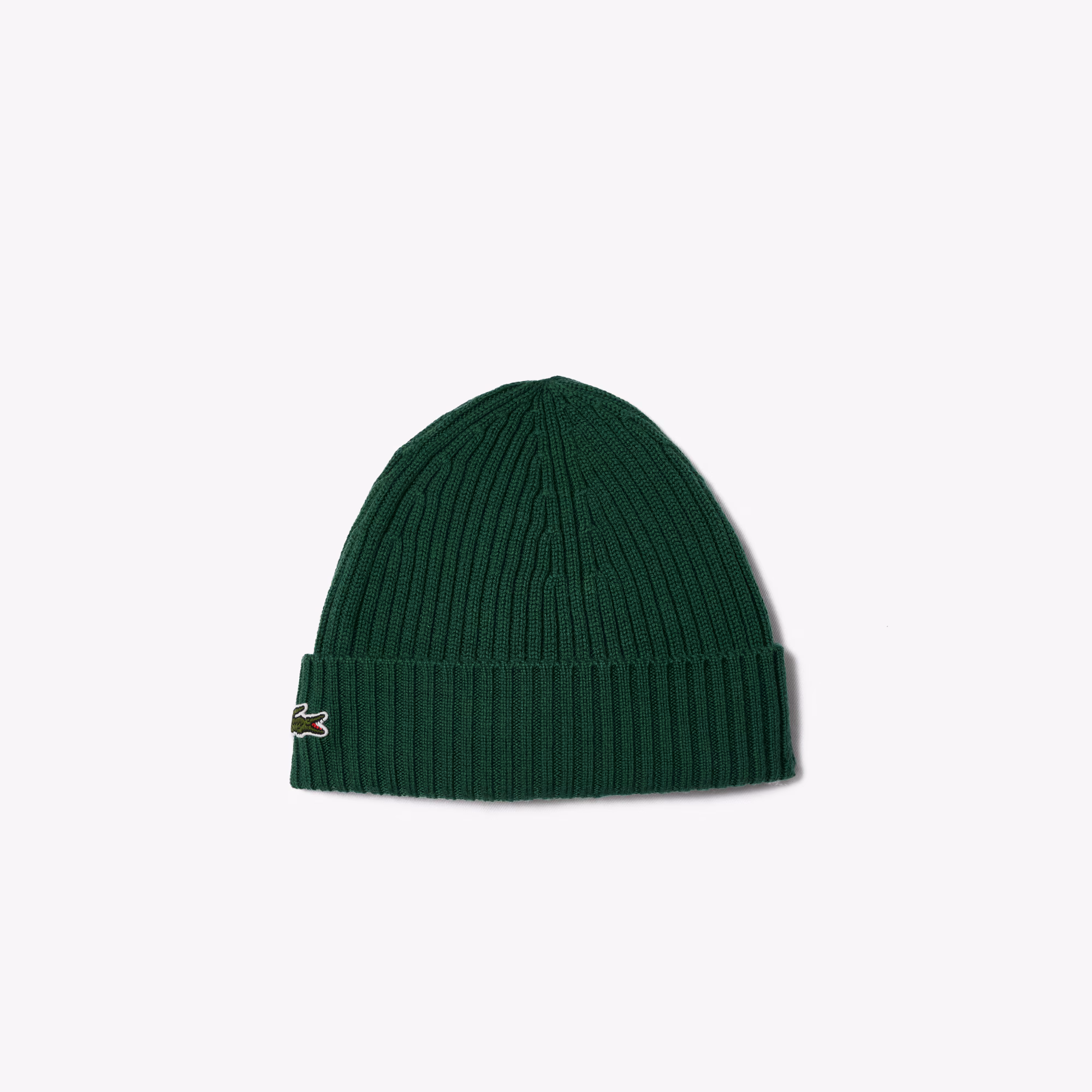 Unisex Rib Knit Brushed Wool Beanie