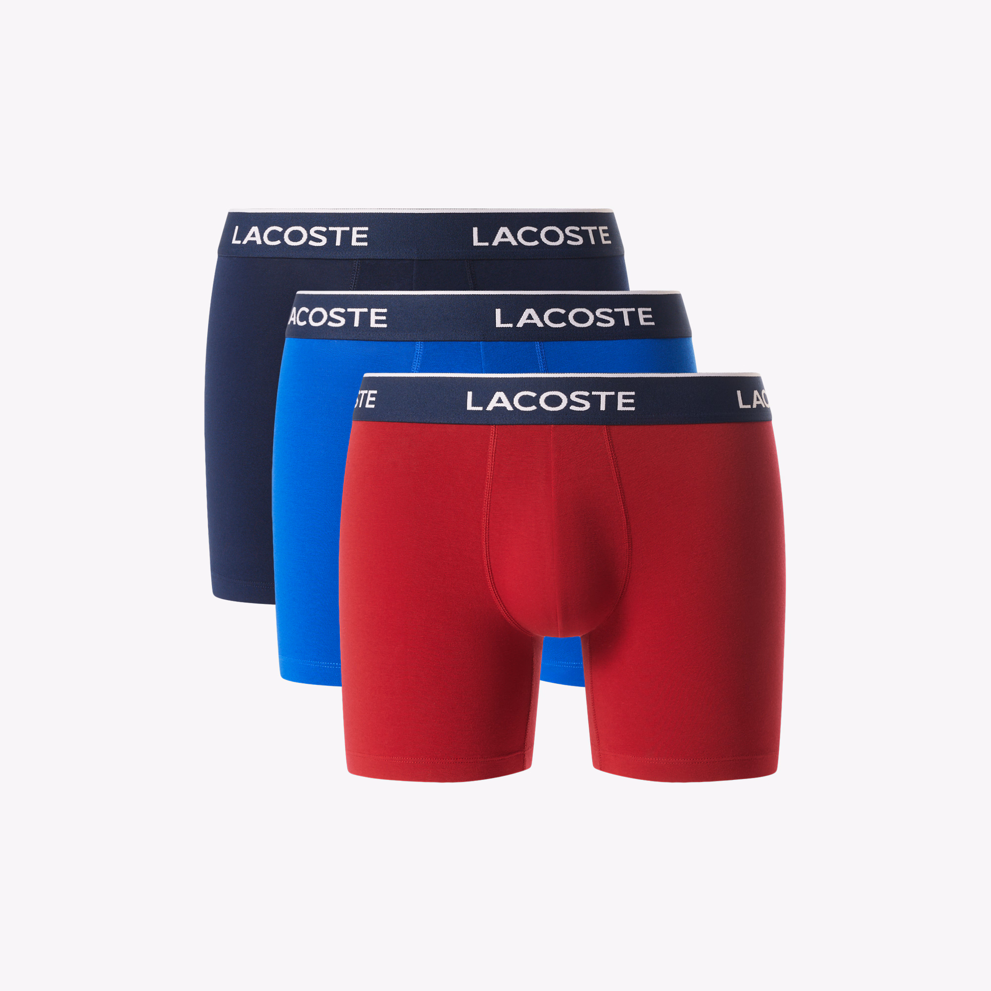 Men's 3-Pack Stretch Cotton Boxer Briefs