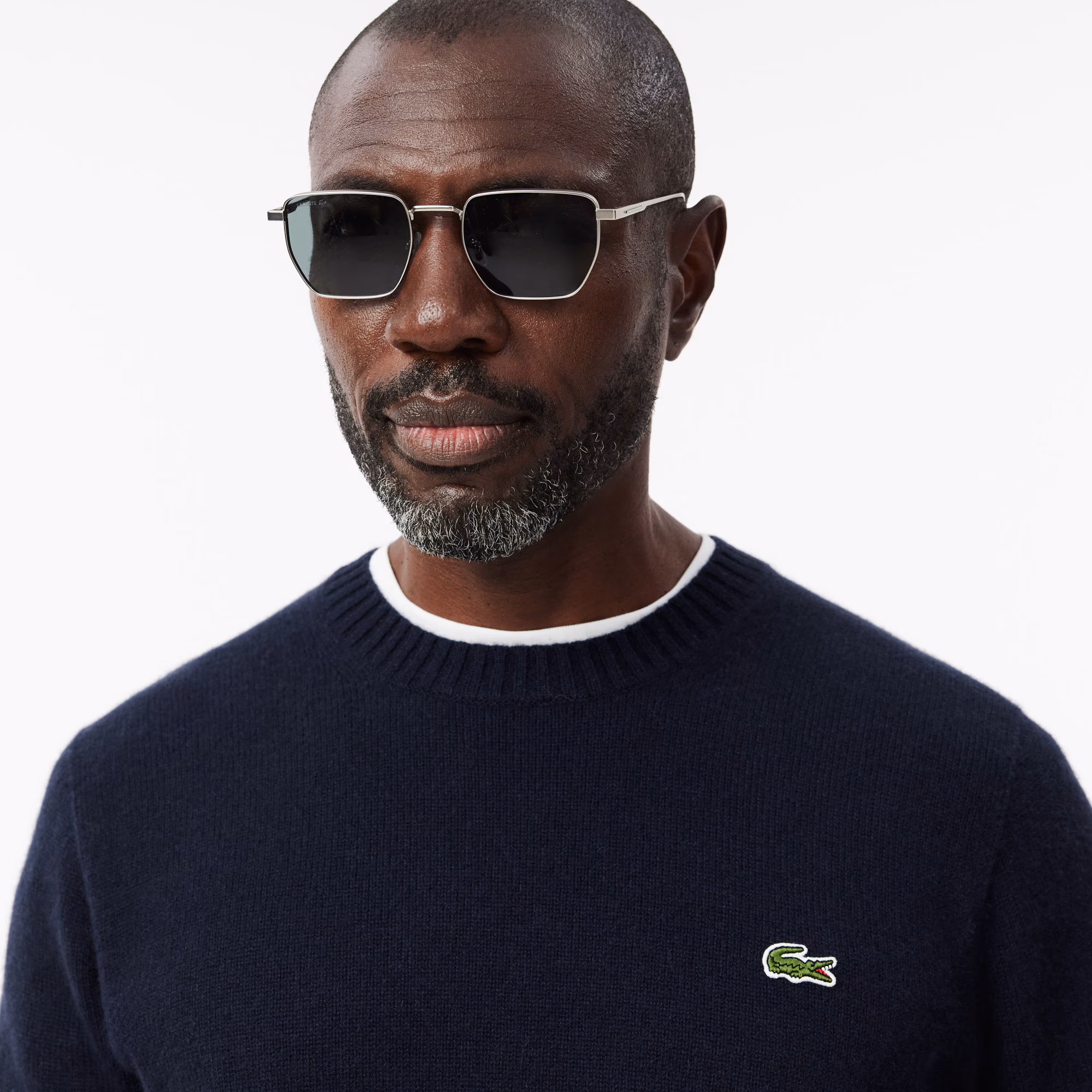 Men's 3D Knit Cashmere Crew Neck Sweater