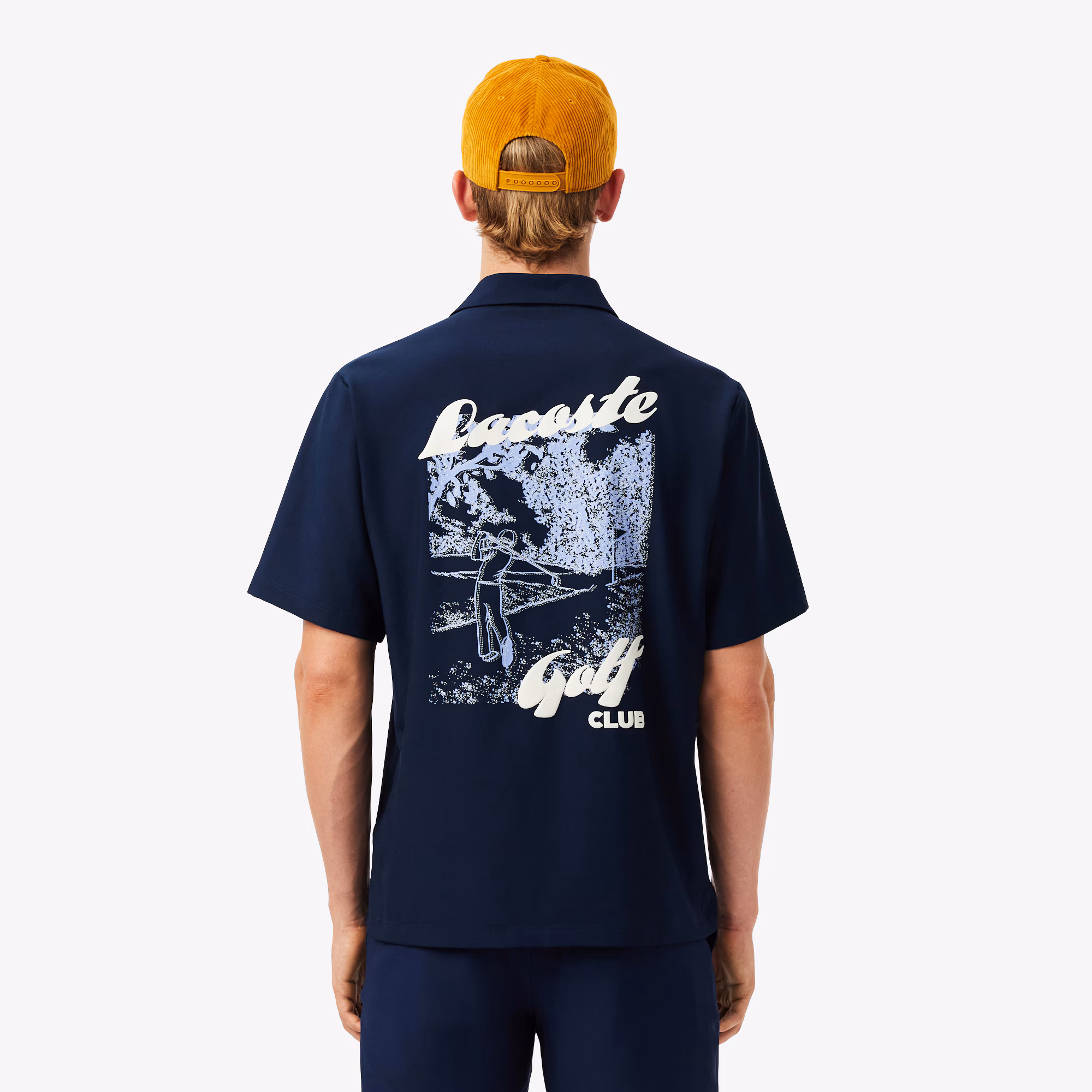 Men's Ultra Dry Printed Stretch Golf Shirt