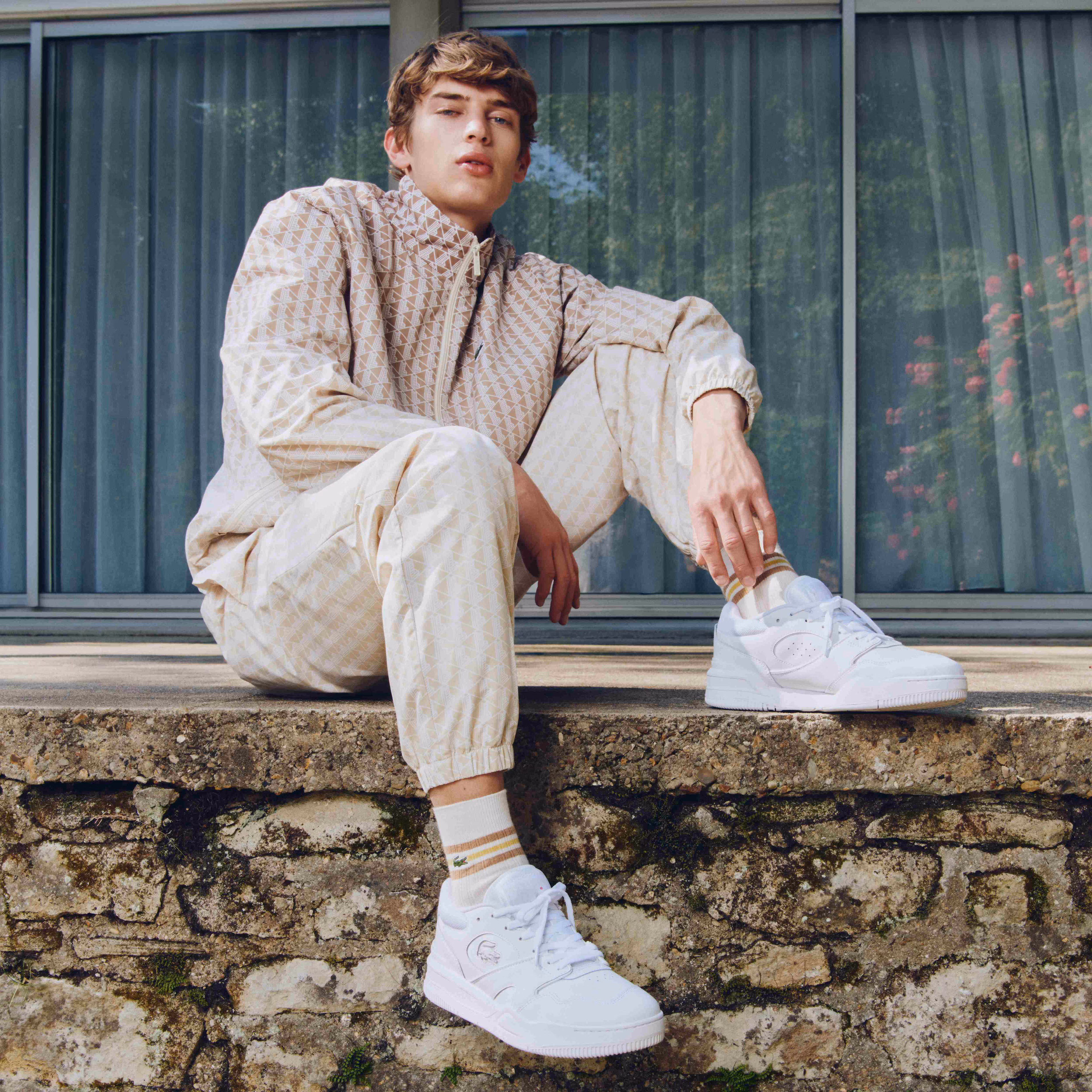 Men's Lineshot Leather Sneakers