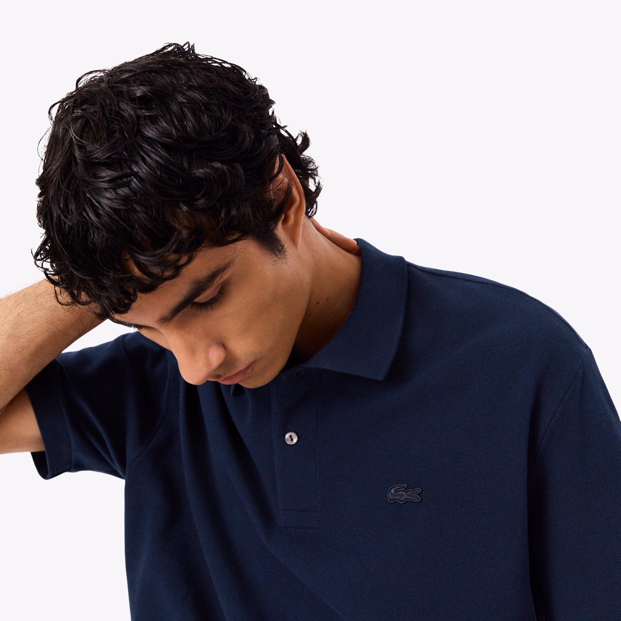 Men's Loose Fit Heavy Piqué Polo