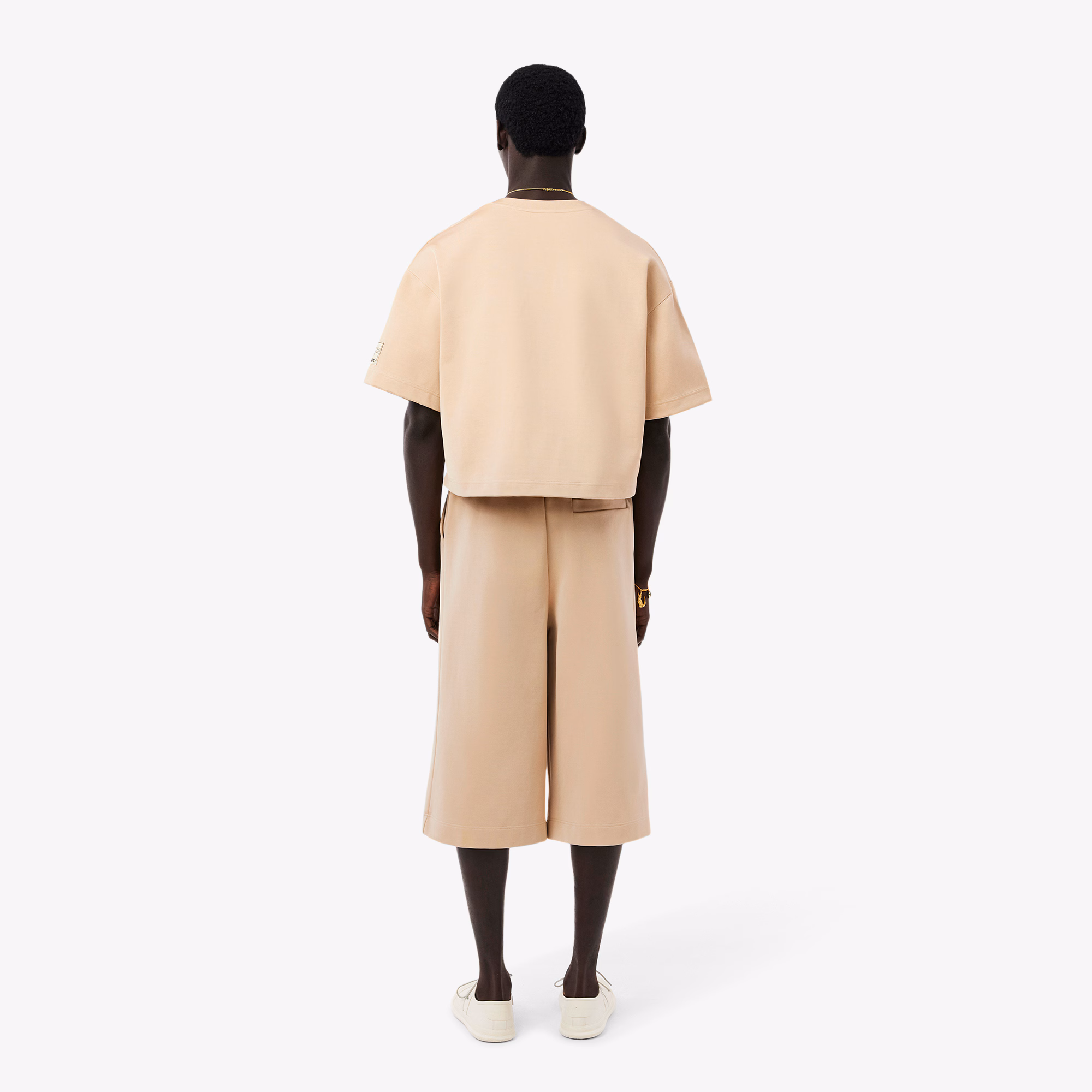 Men's Runway Oversized Satin Shorts