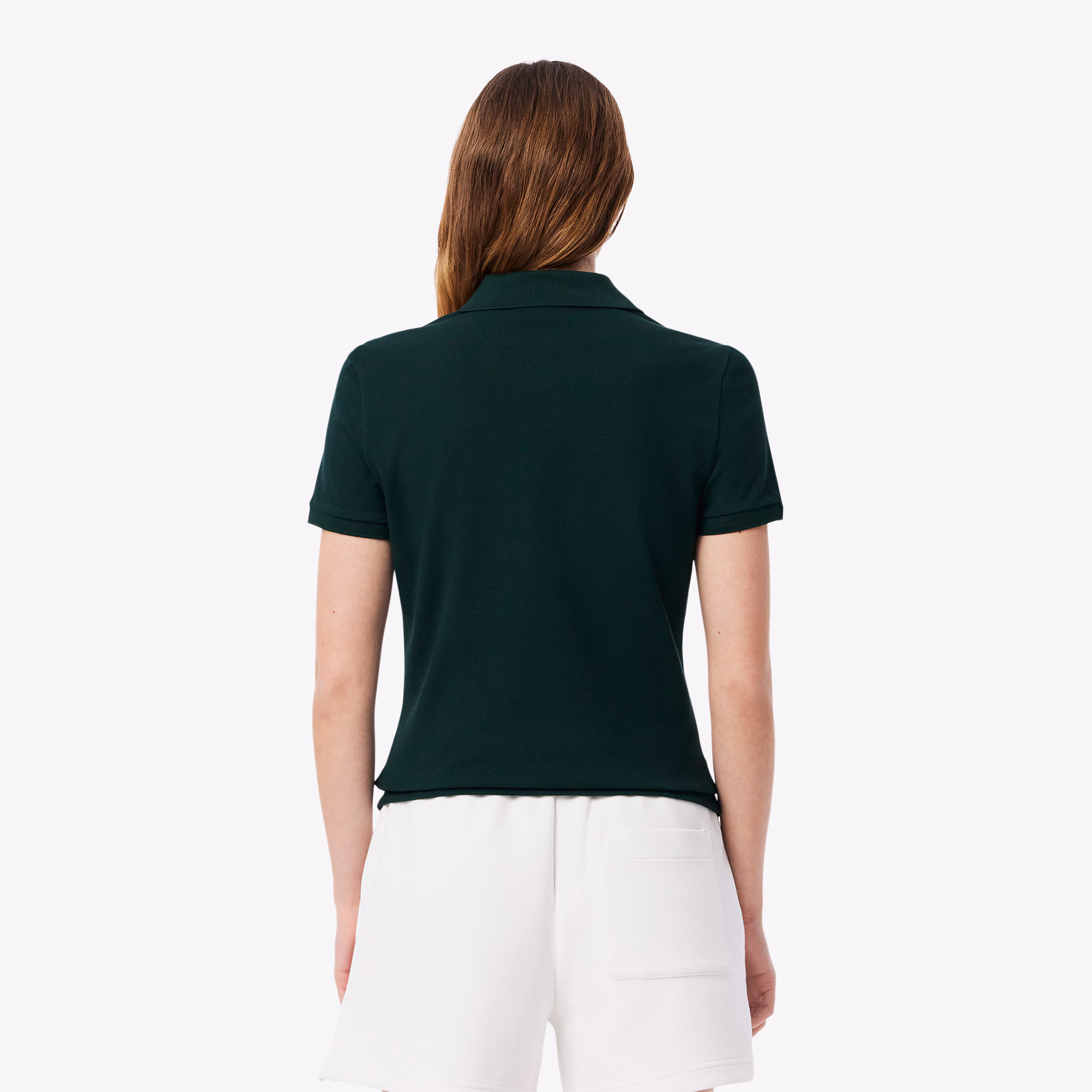 Women's L.12.D Slim Fit Stretch Mini Piqué Polo