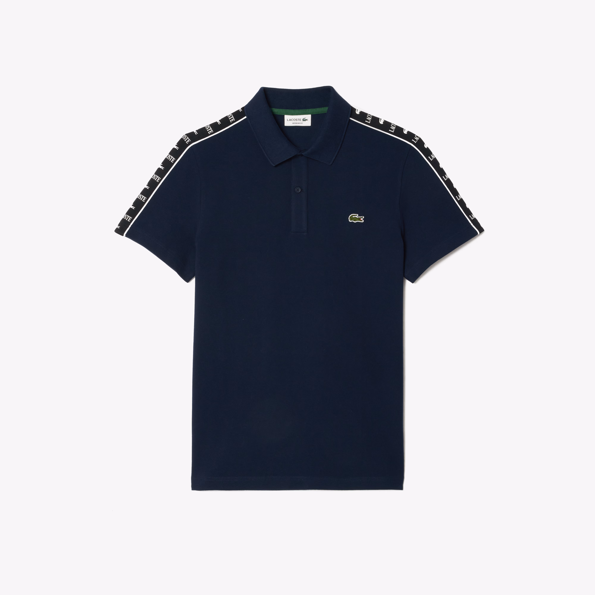 Men's Regular Fit Stretch Mini Piqué Polo