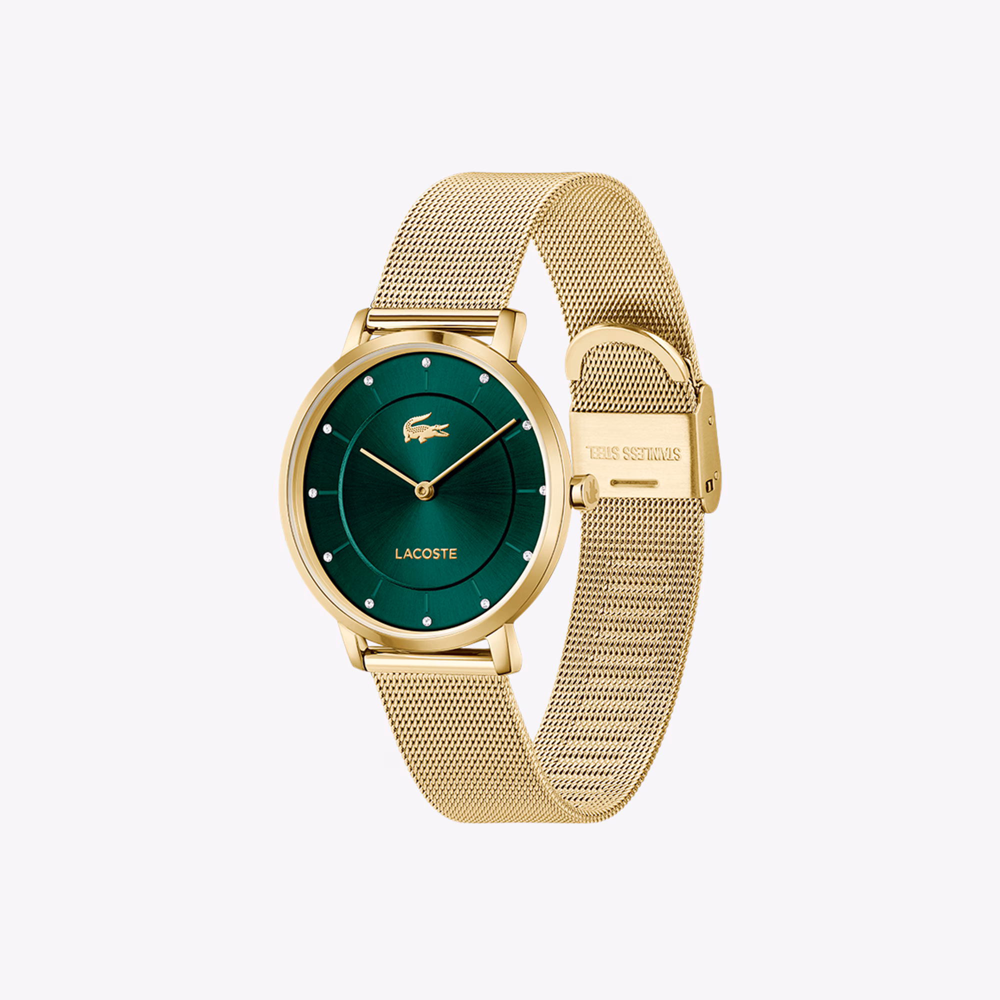 Crocorigin Steel Watch