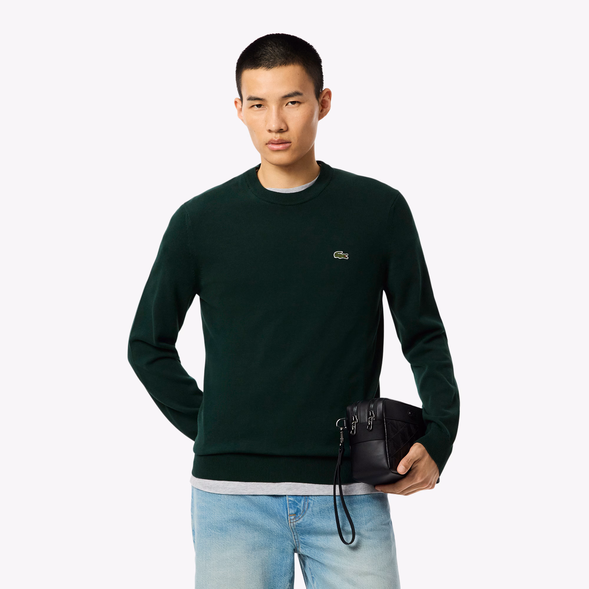 Men's Crew Neck Cotton Sweater