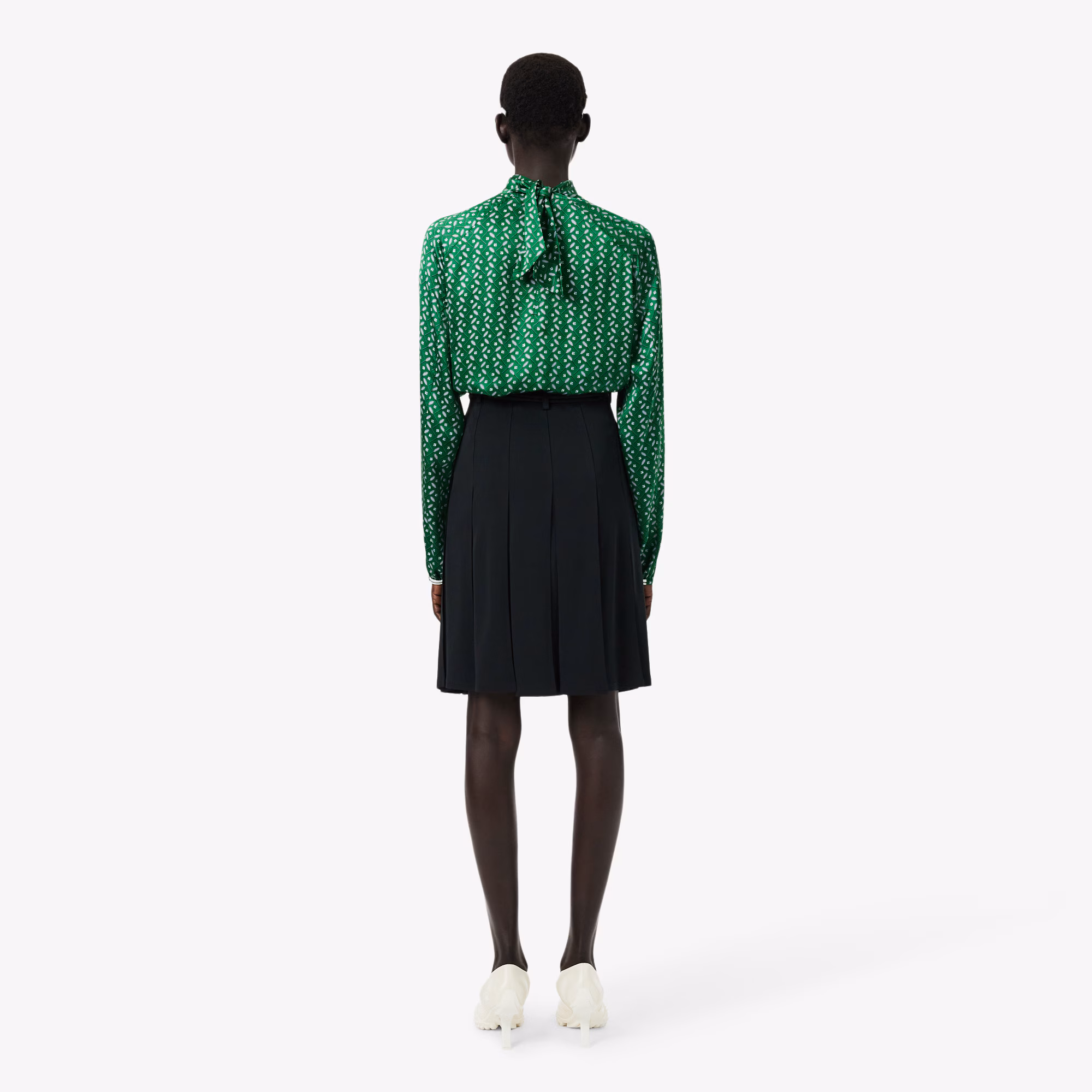 Runway Fluid Pleated Skirt