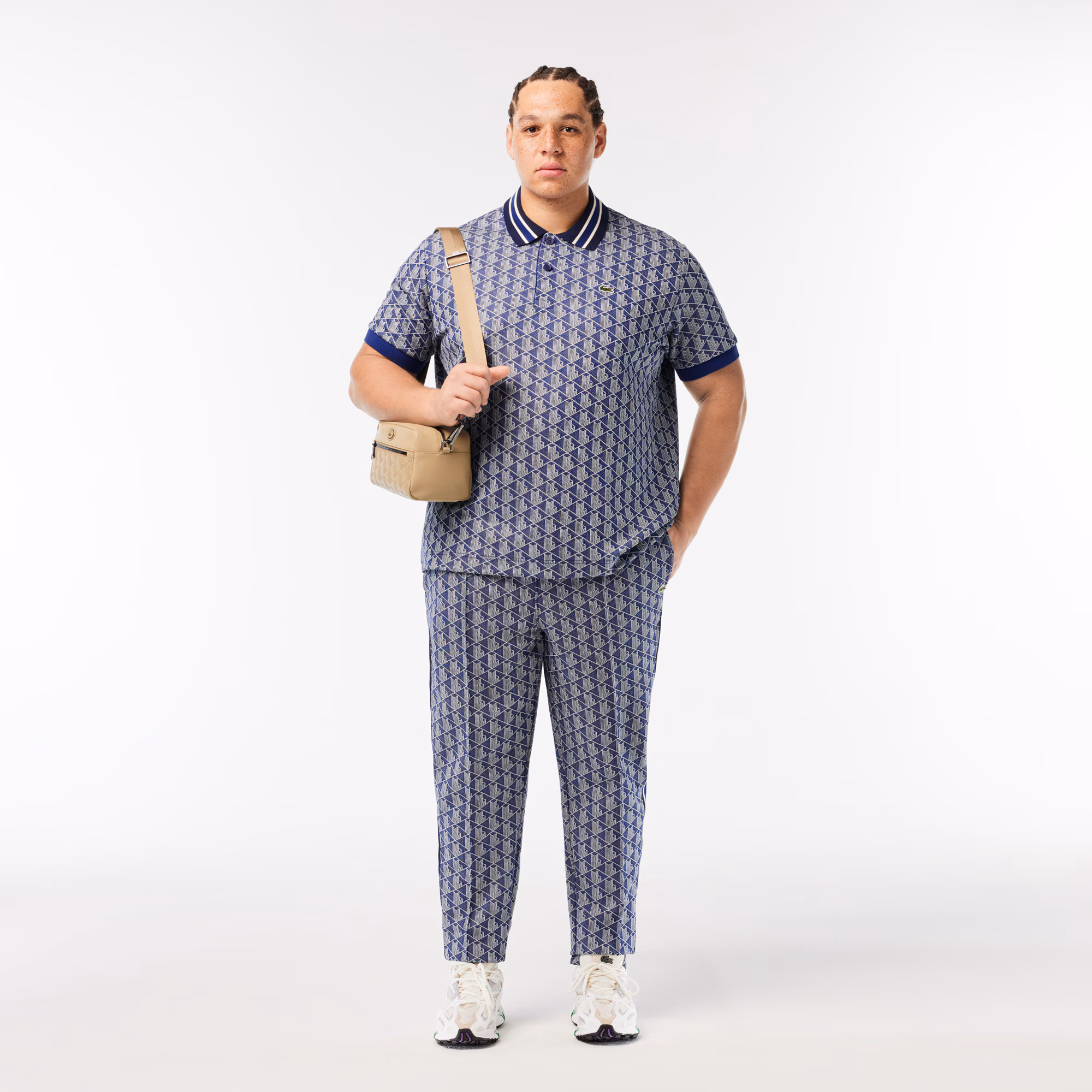 Men's Classic Fit Monogram Polo