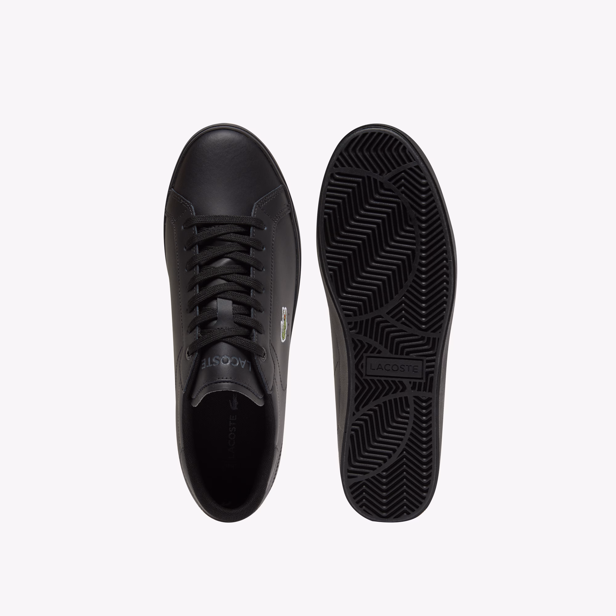 Men's Powercourt Graphic Leather Sneakers