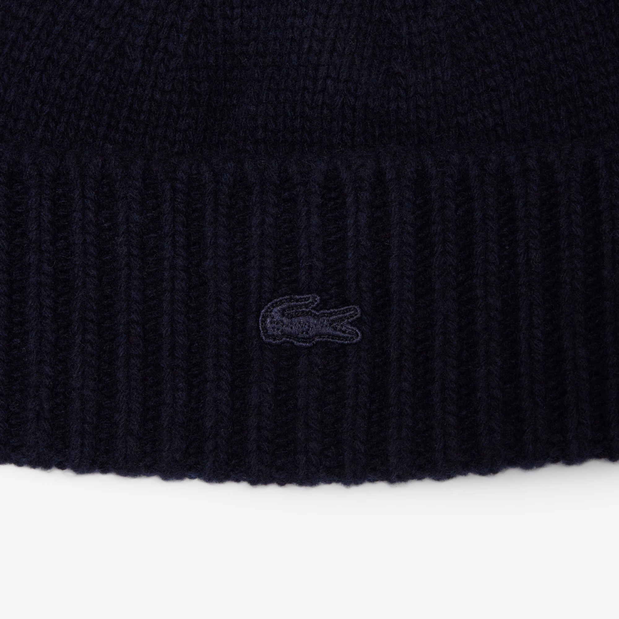 Women's 3D Rib Knit Wool Beanie