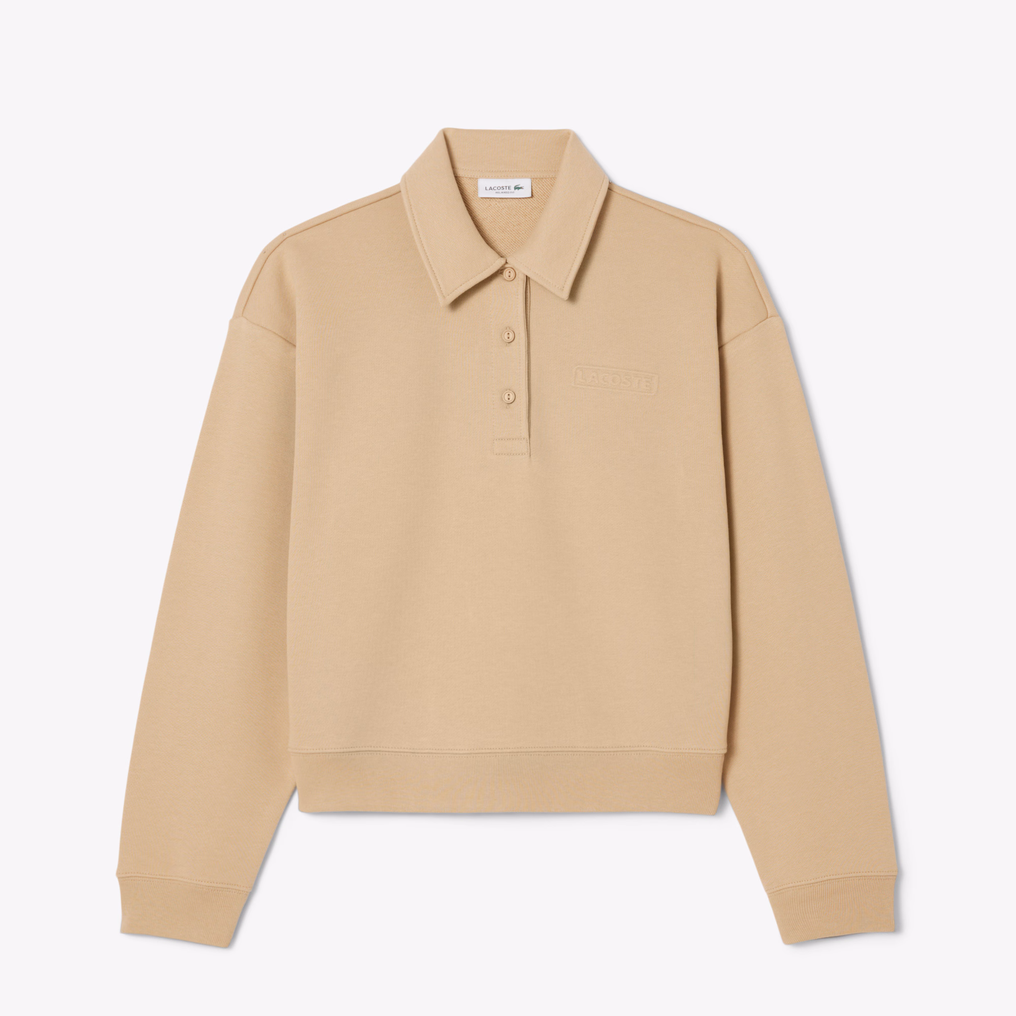 Women's Polo Collar Sweatshirt