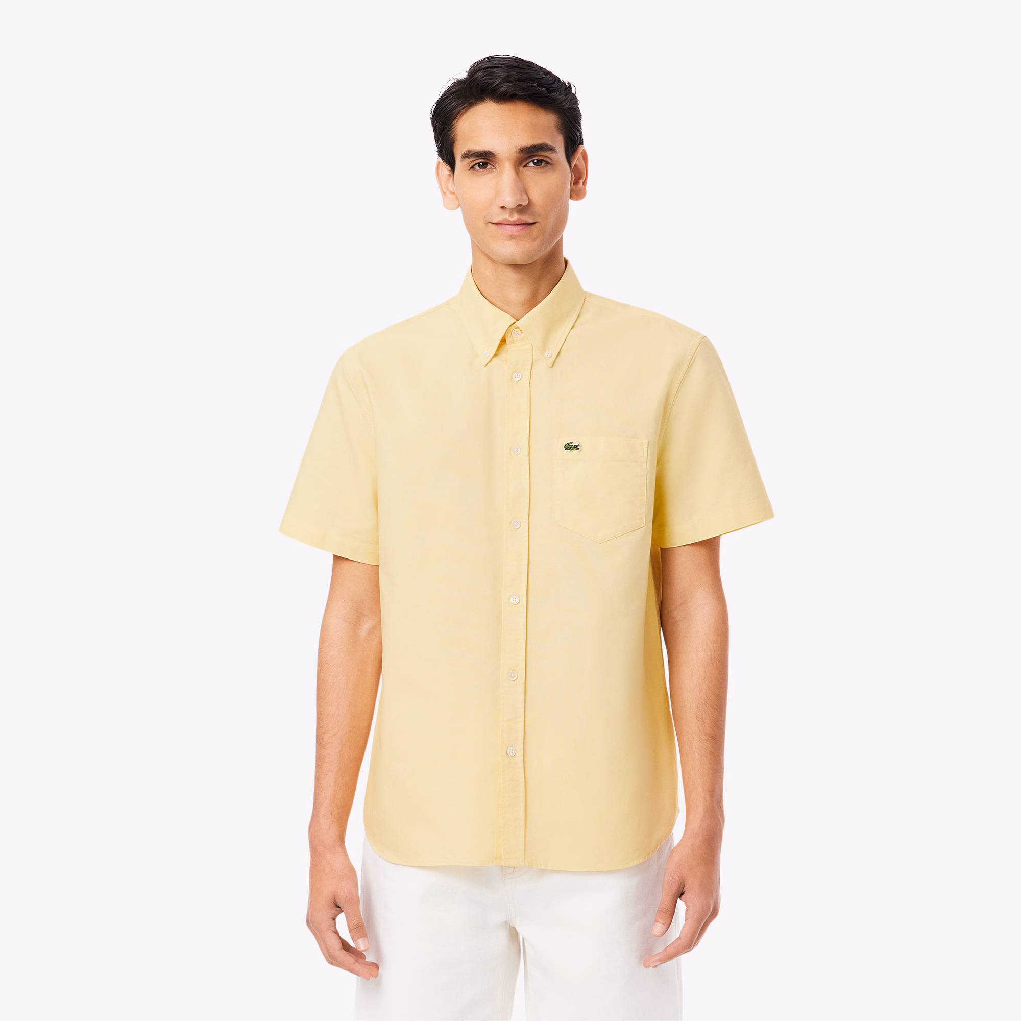 Men's Regular Fit Short Sleeve Oxford Shirt