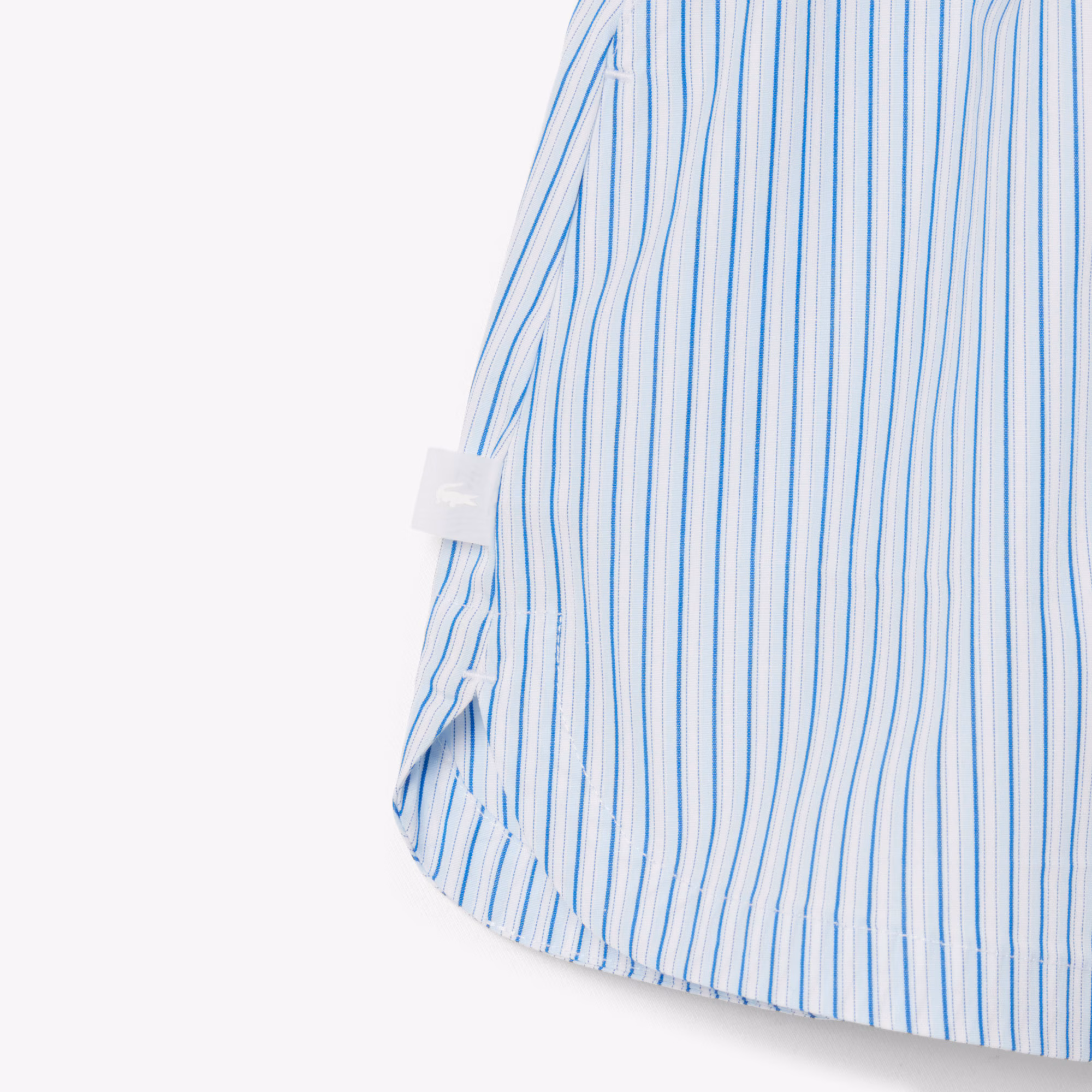 Women's Relaxed Fit Lightweight Striped Poplin Shorts