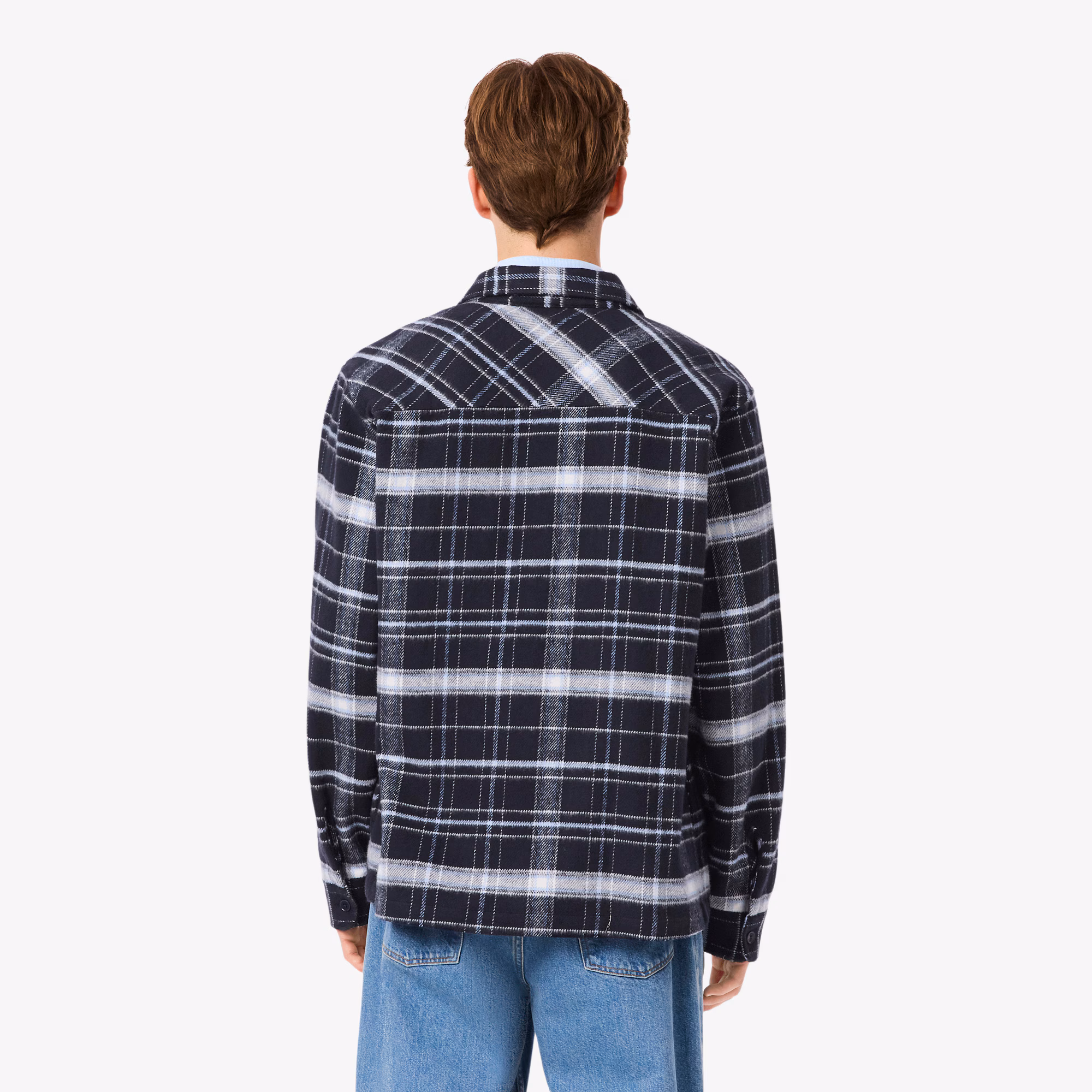 Men's Cotton Plaid Overshirt