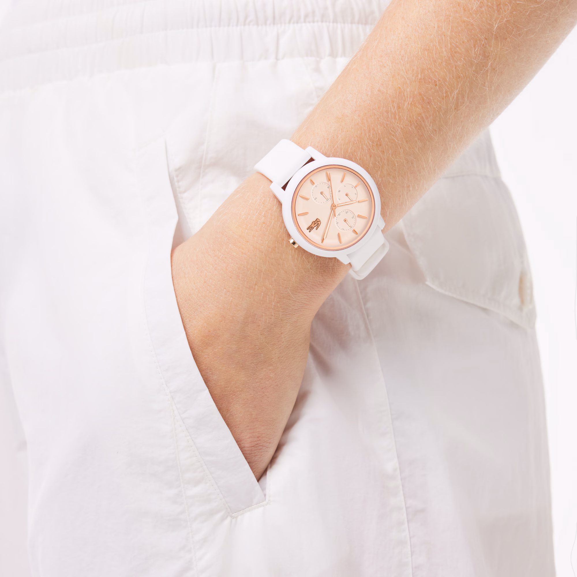 Women's Lacoste.12.12 Multi Silicone Watch