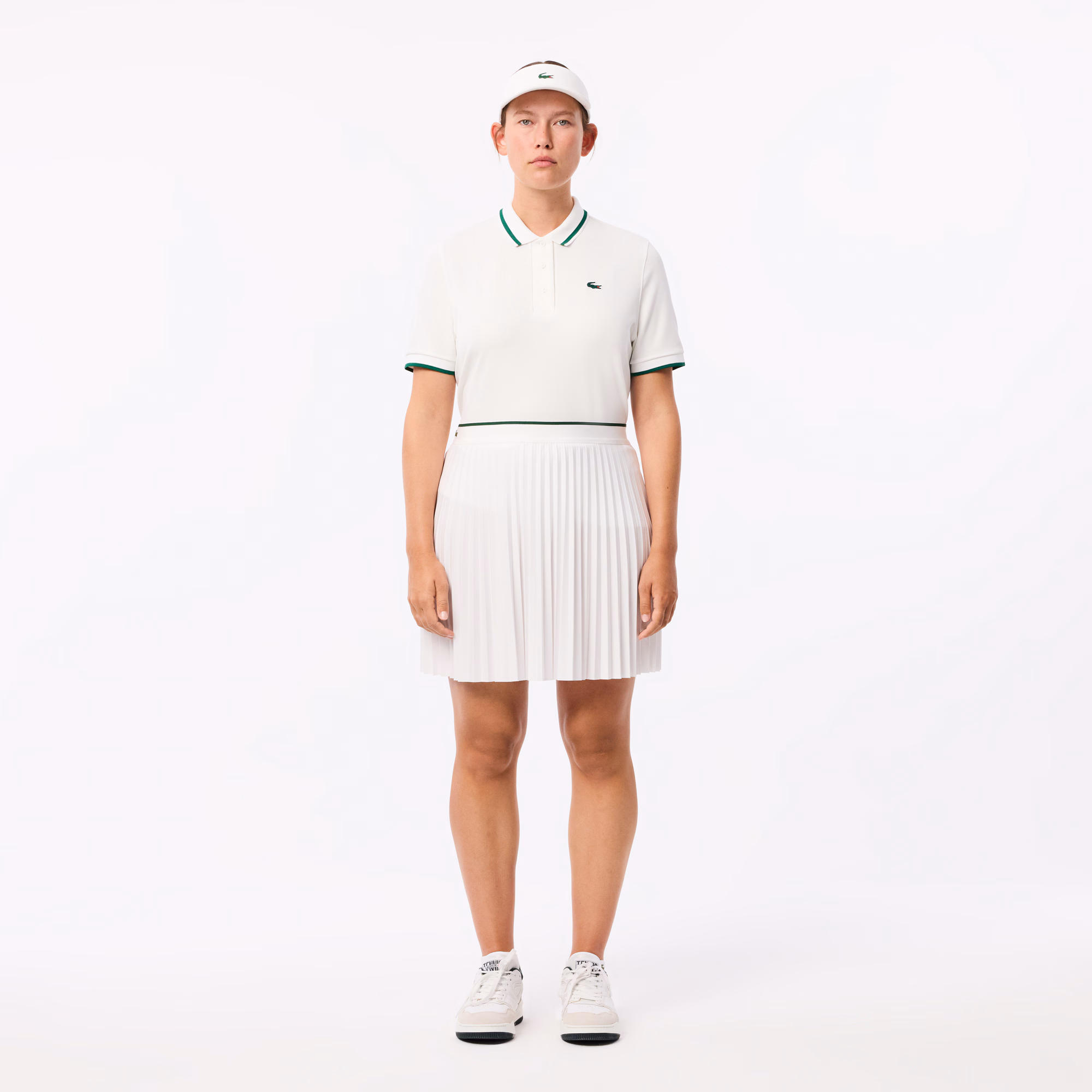 Women's Elastic Waist Pleated Skirt