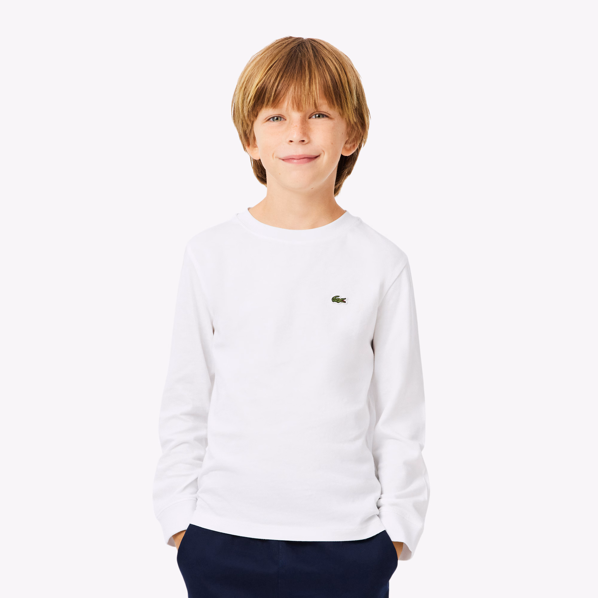Kids' Long Sleeve Cotton T-Shirt
