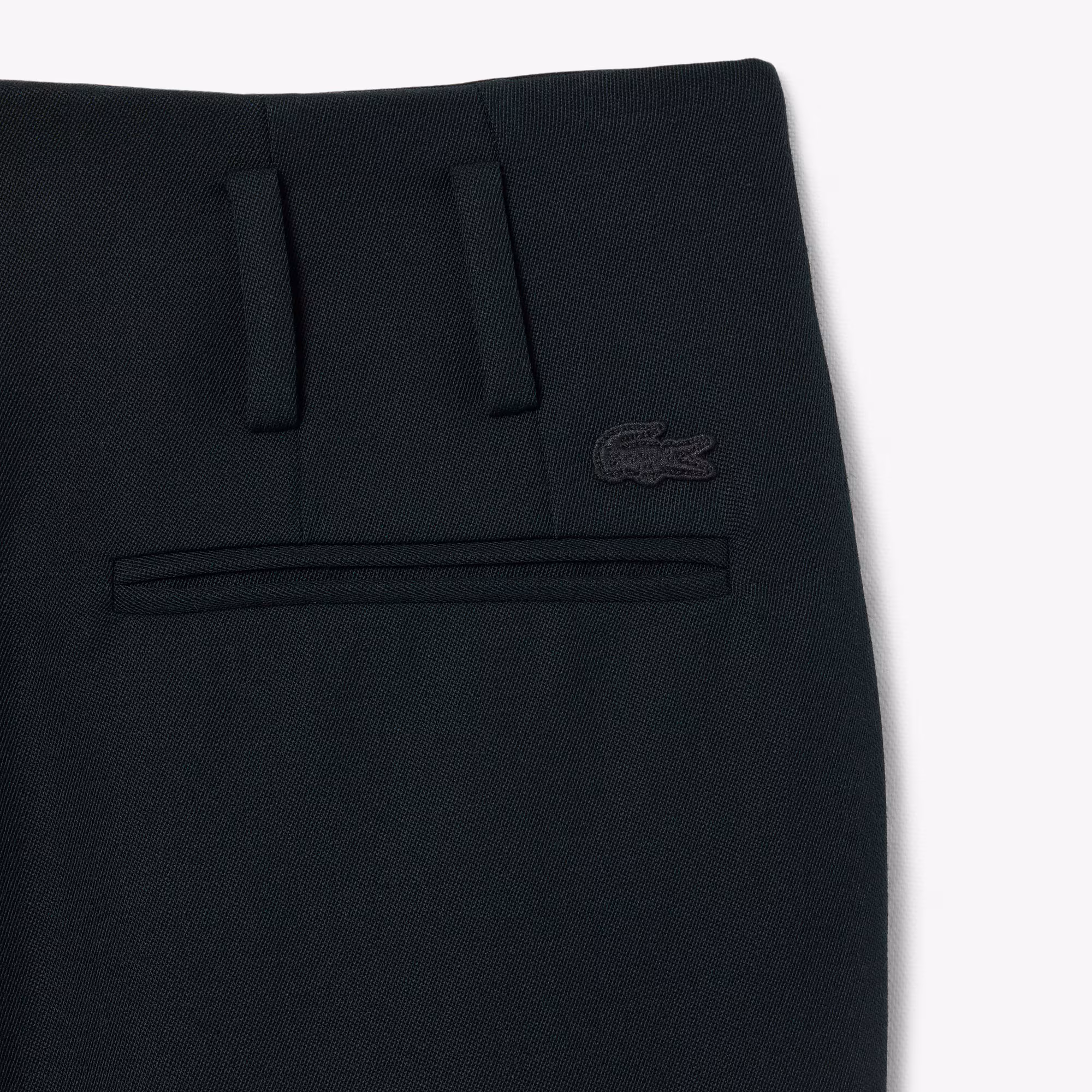 Runway Straight Fit Tailored Wool Pants