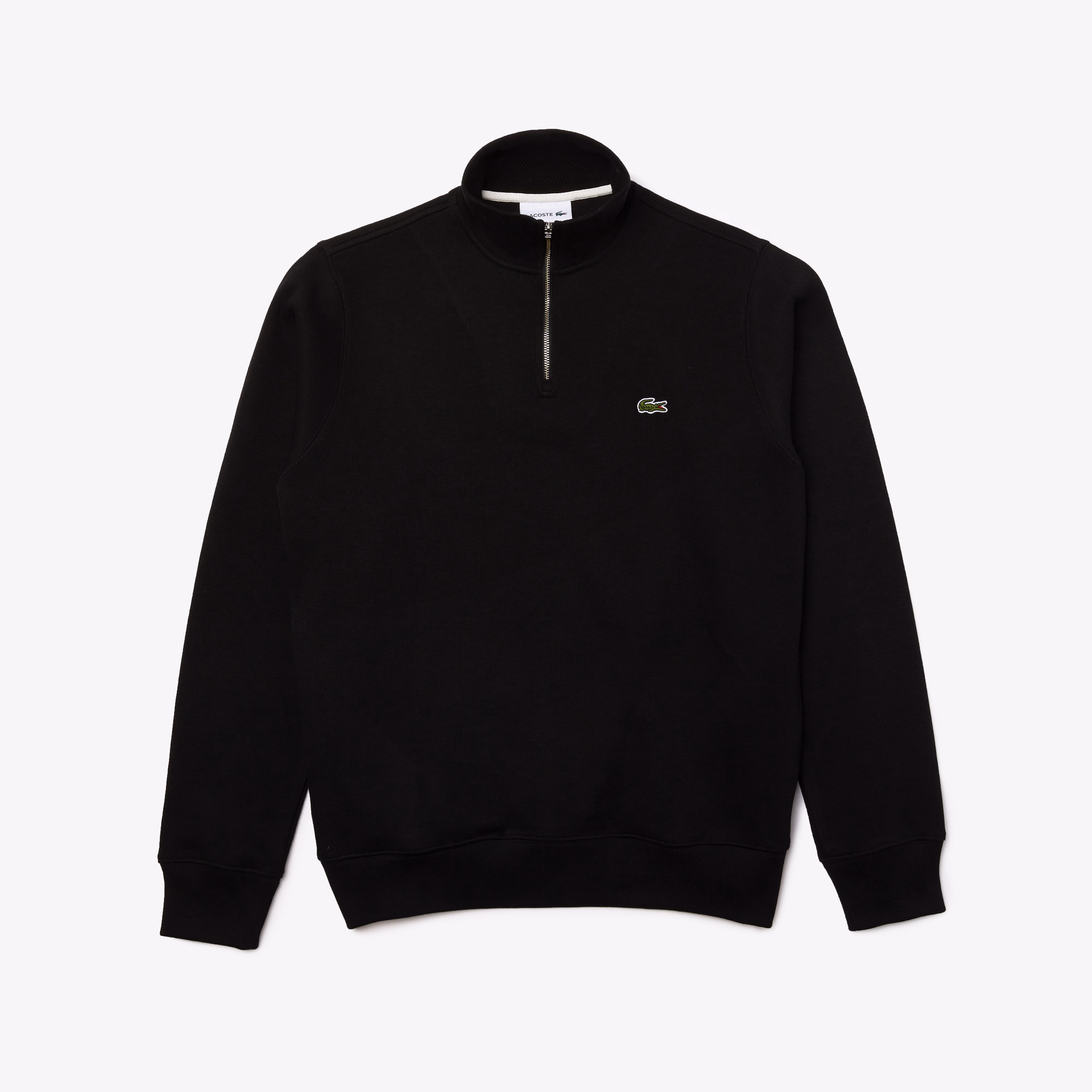 Men's Zip-Up High-Neck Sweatshirt