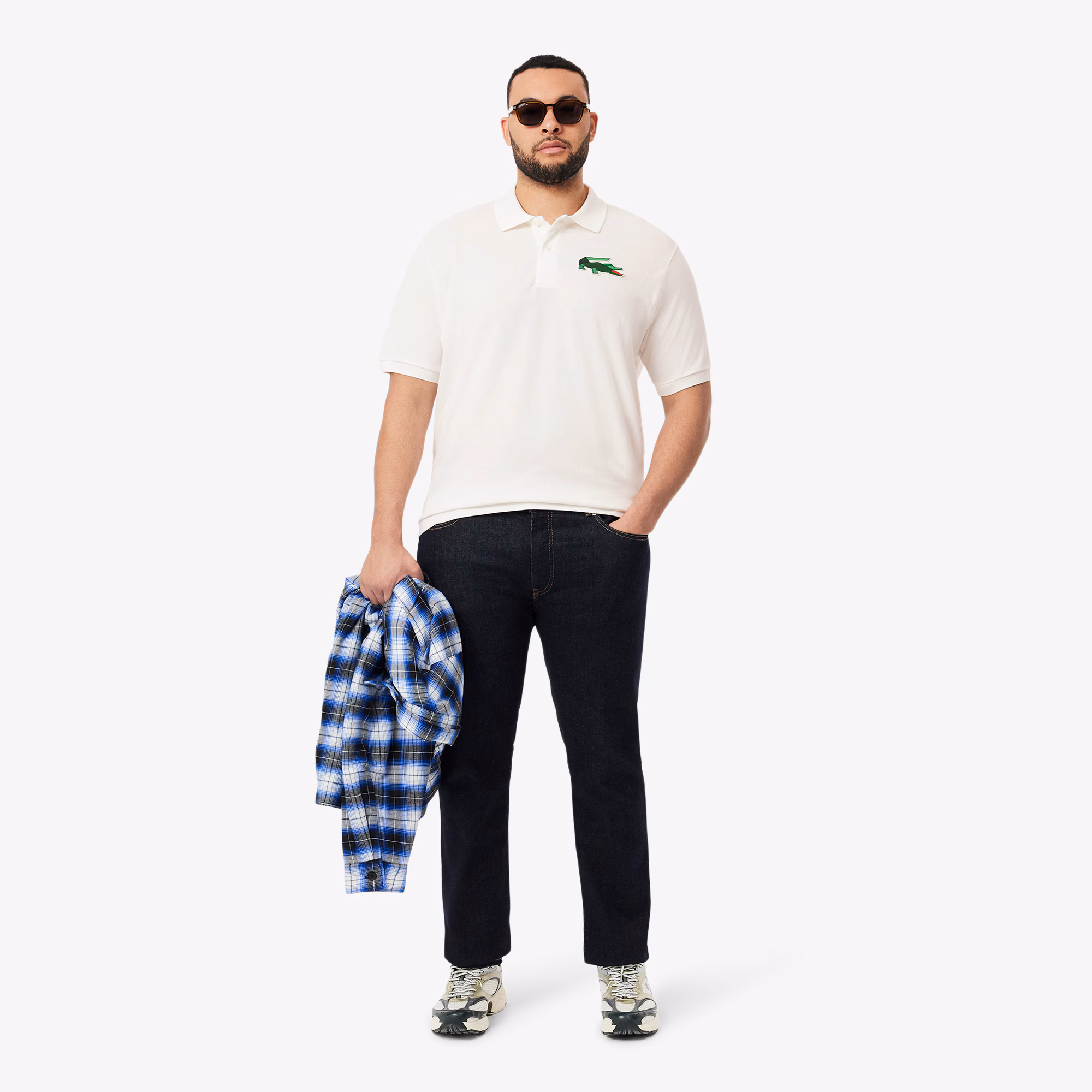 Men's Classic Fit L.12.12 Badge Polo