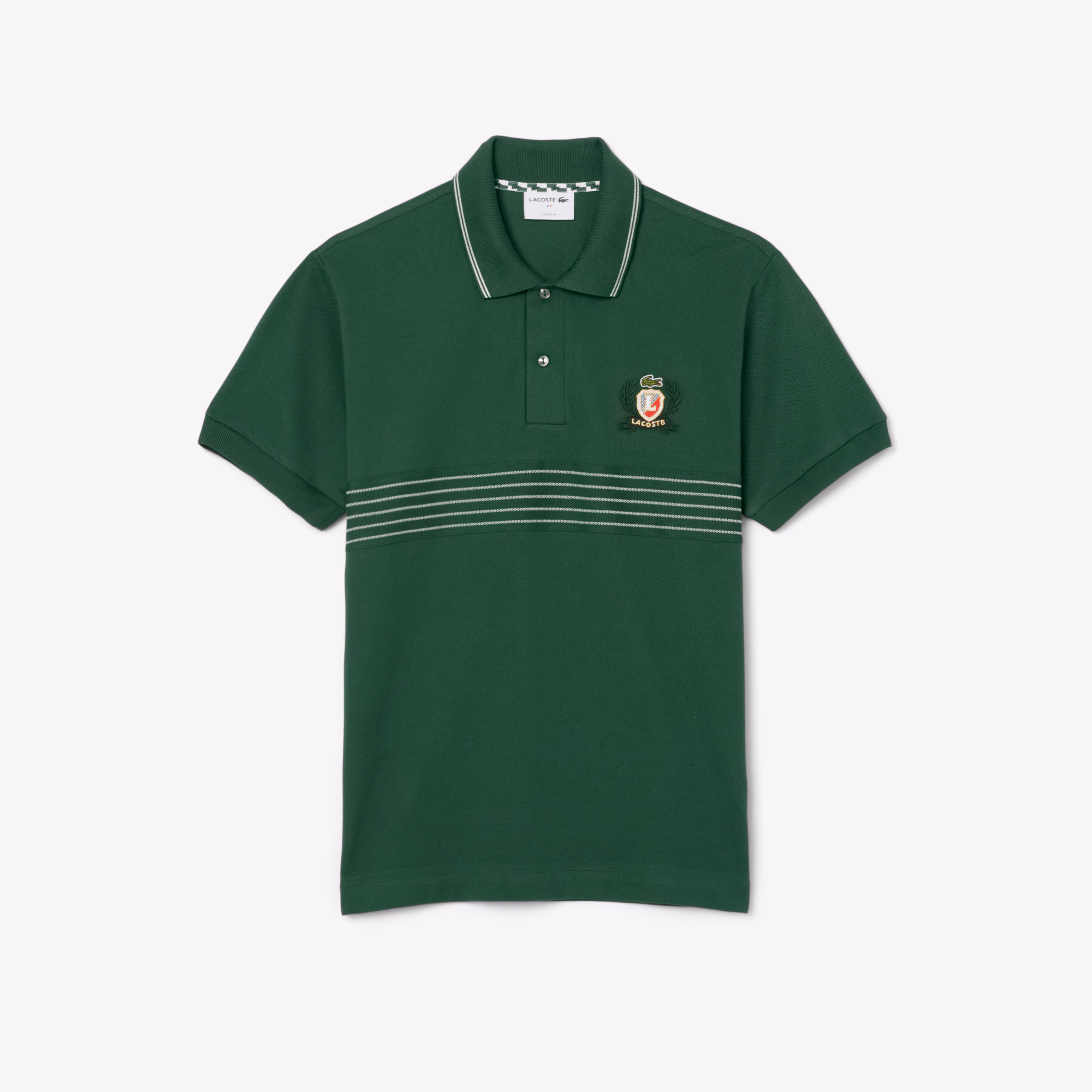 Men's Classic Fit L.12.12 Embroidered Shield Polo