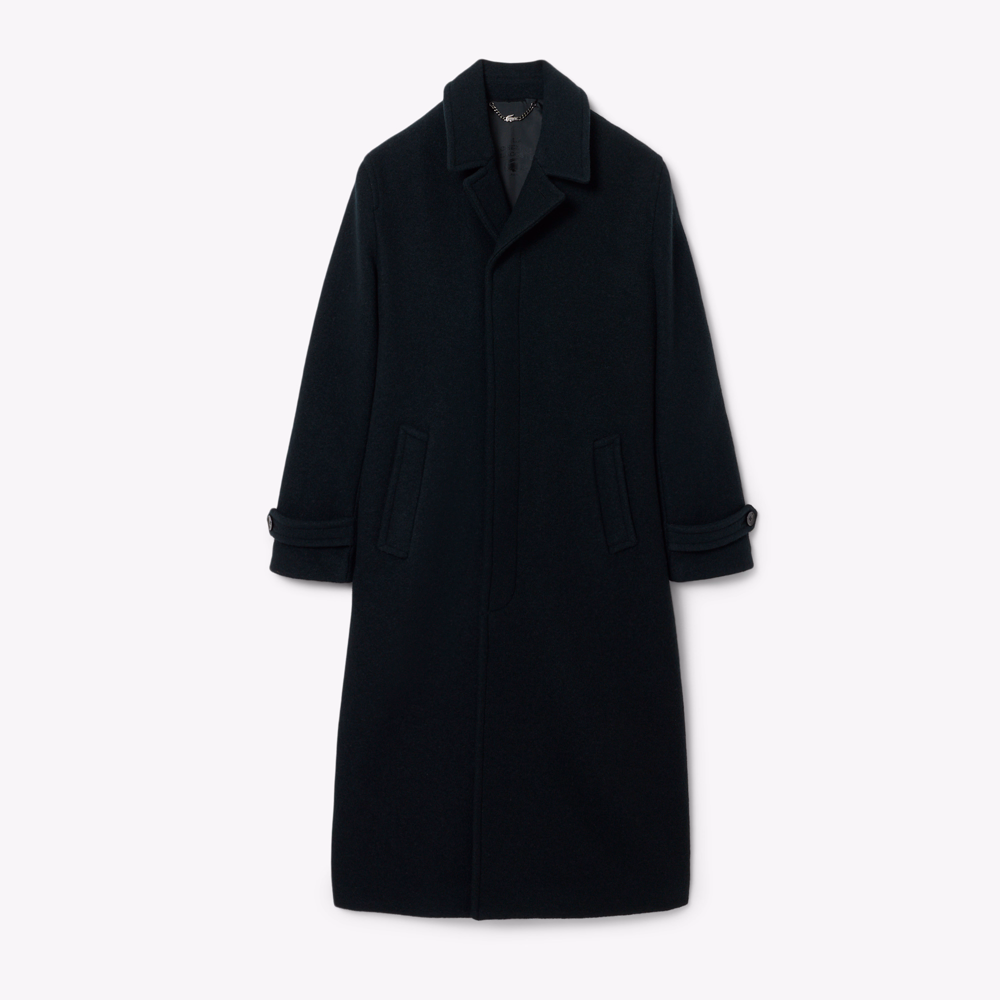 Runway Boiled Wool Coat