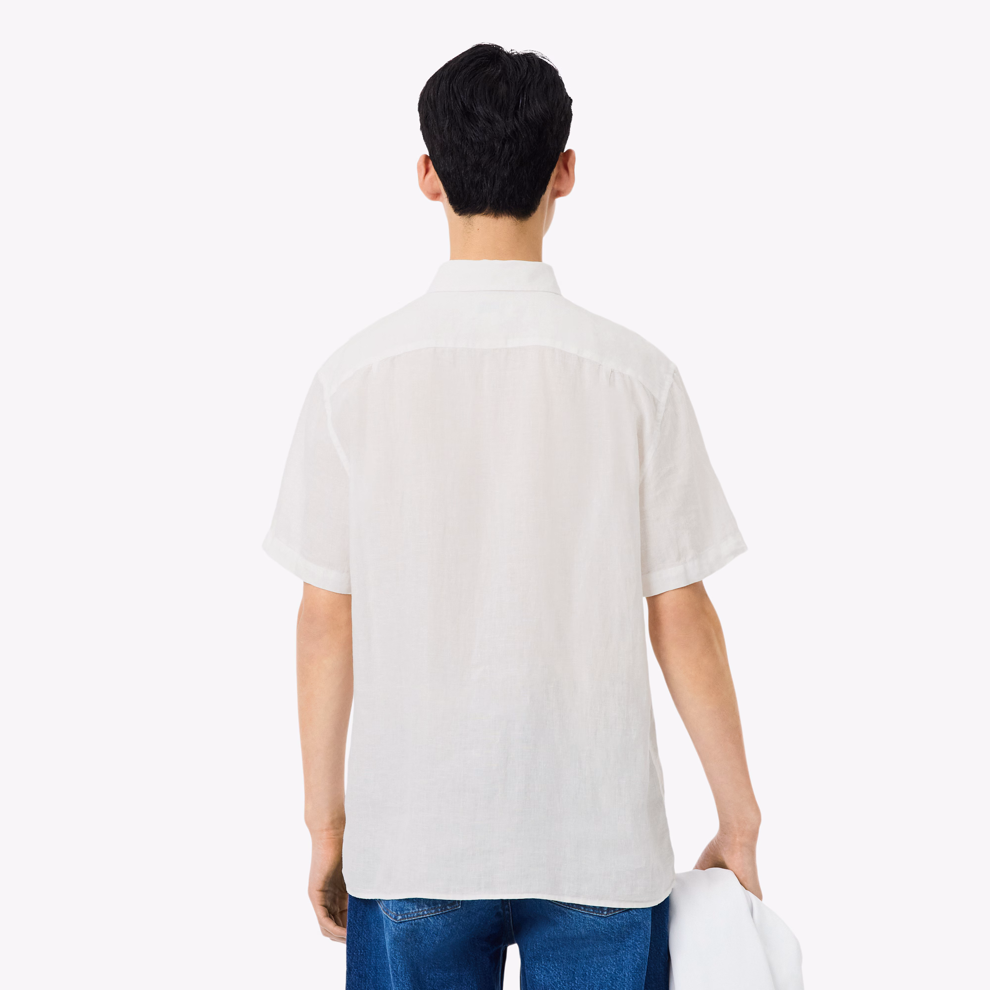Men's Short Sleeve Linen Shirt