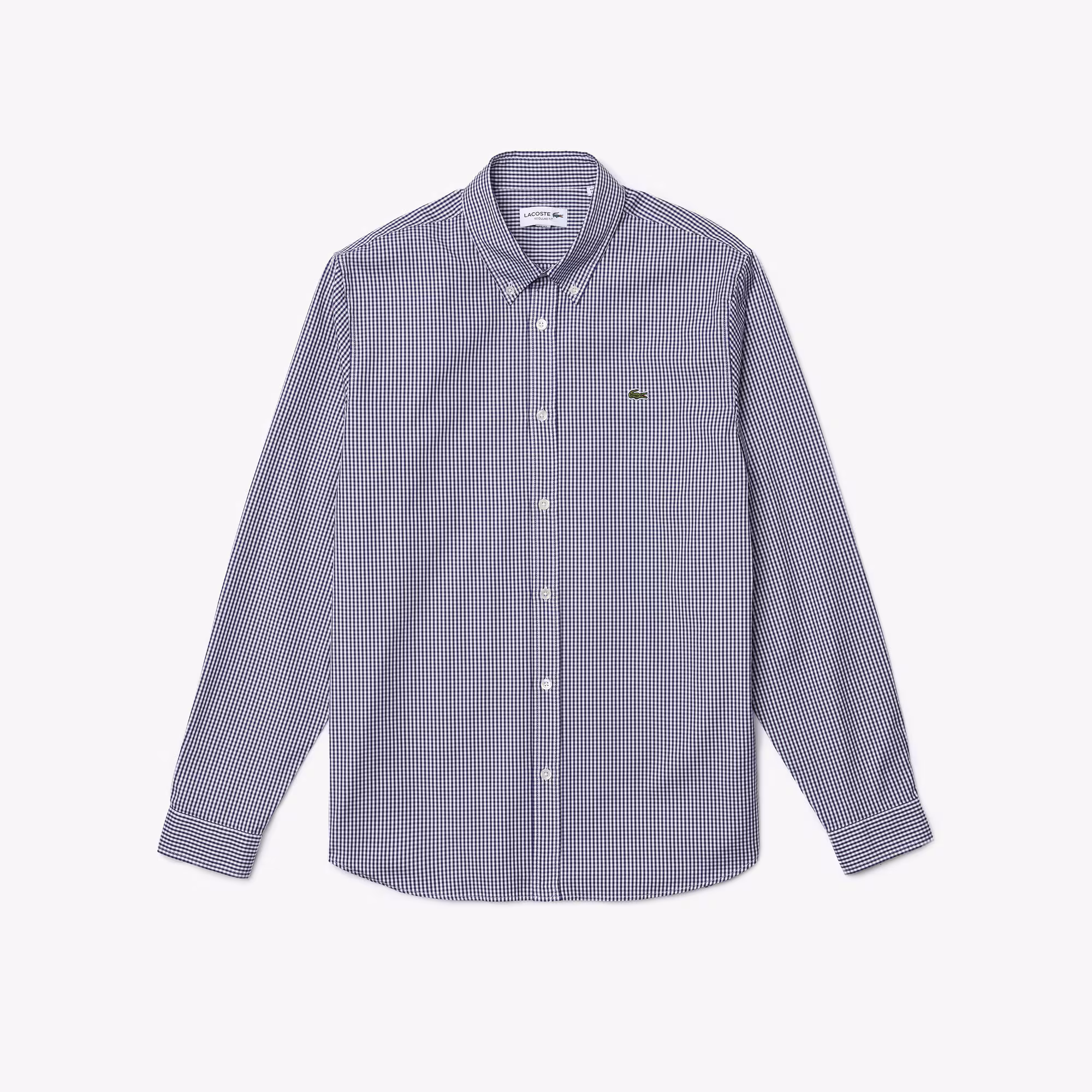 Men's Regular Fit Checked Cotton Shirt