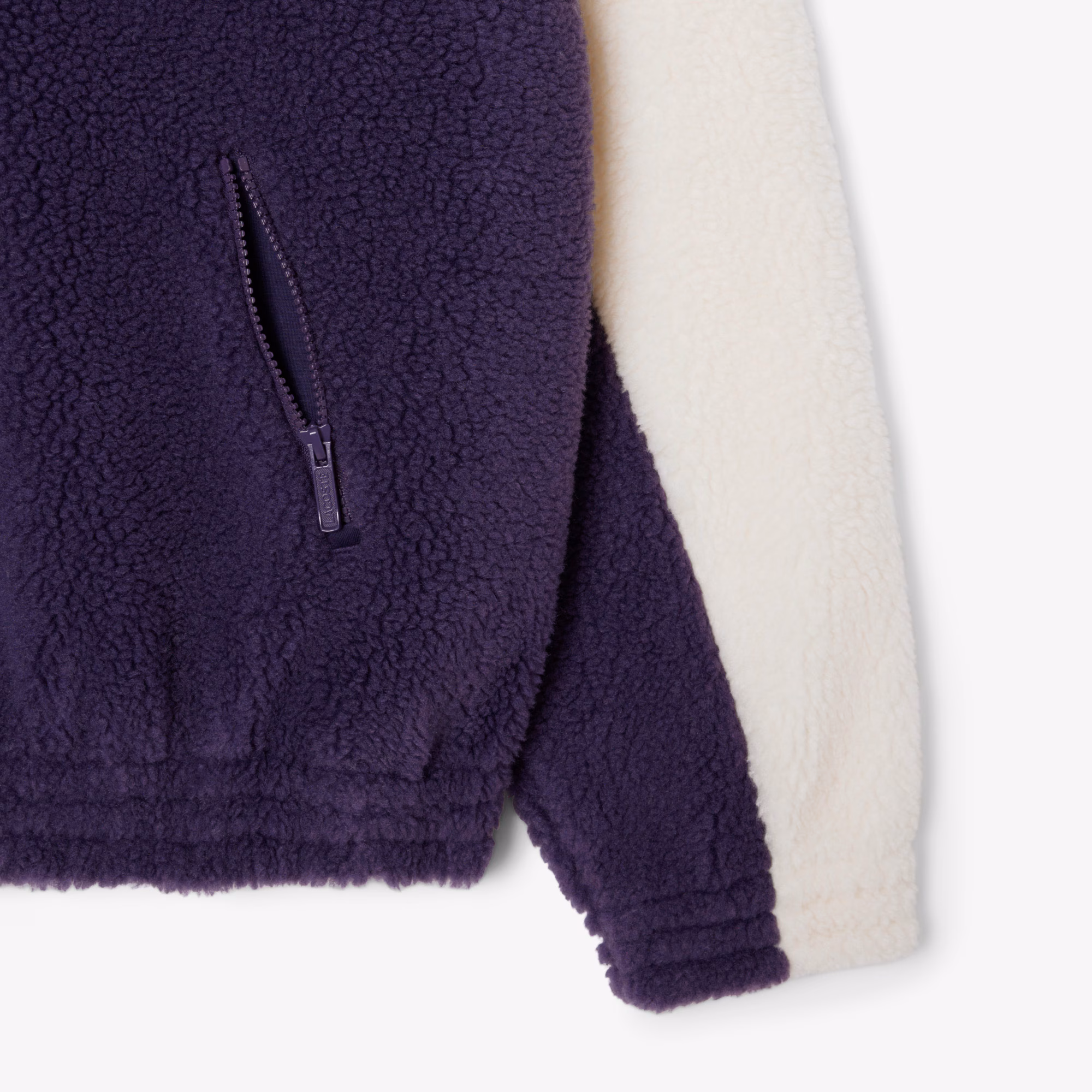 Women's High-Neck Oversized Fleece Sweatshirt