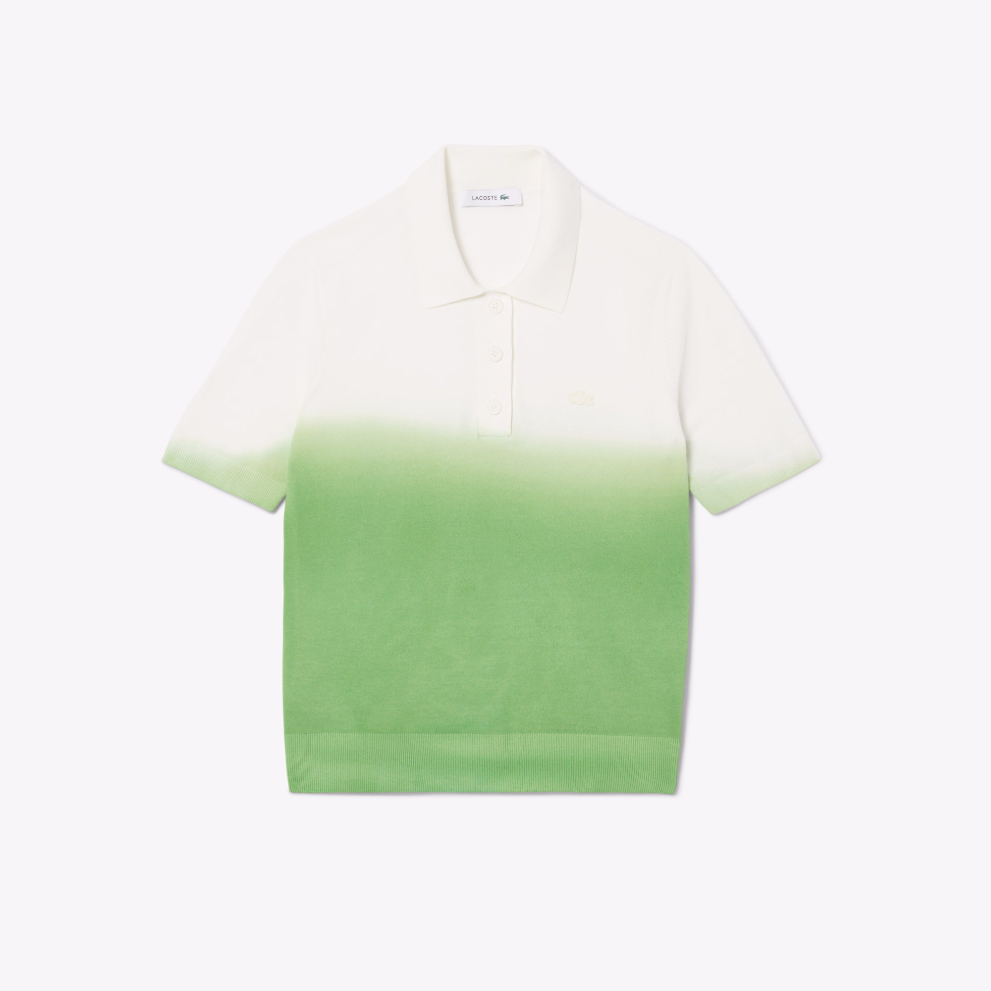 Women's Classic Fit Ombré Effect Knit Polo