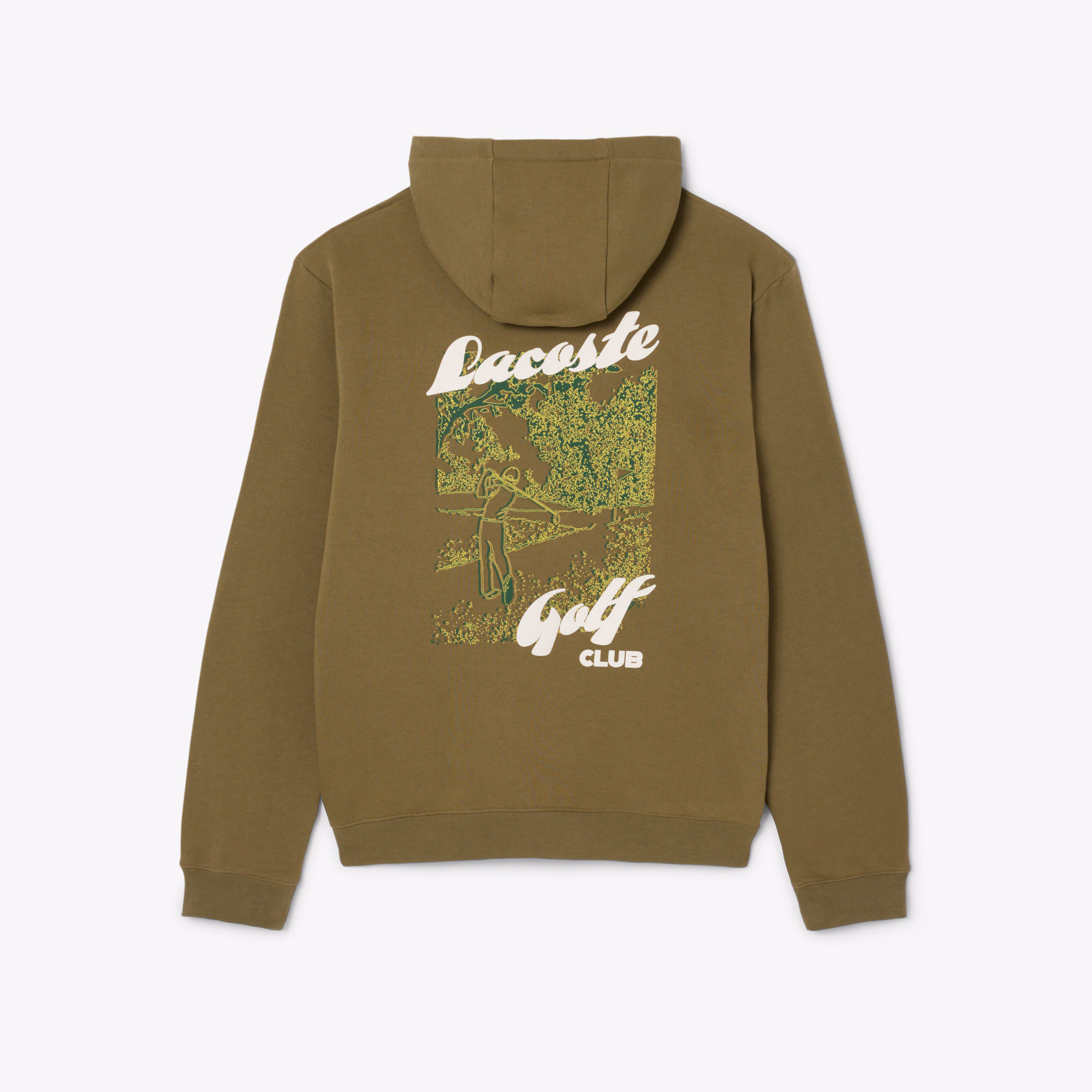 Men's Printed Fleece Golf Hoodie