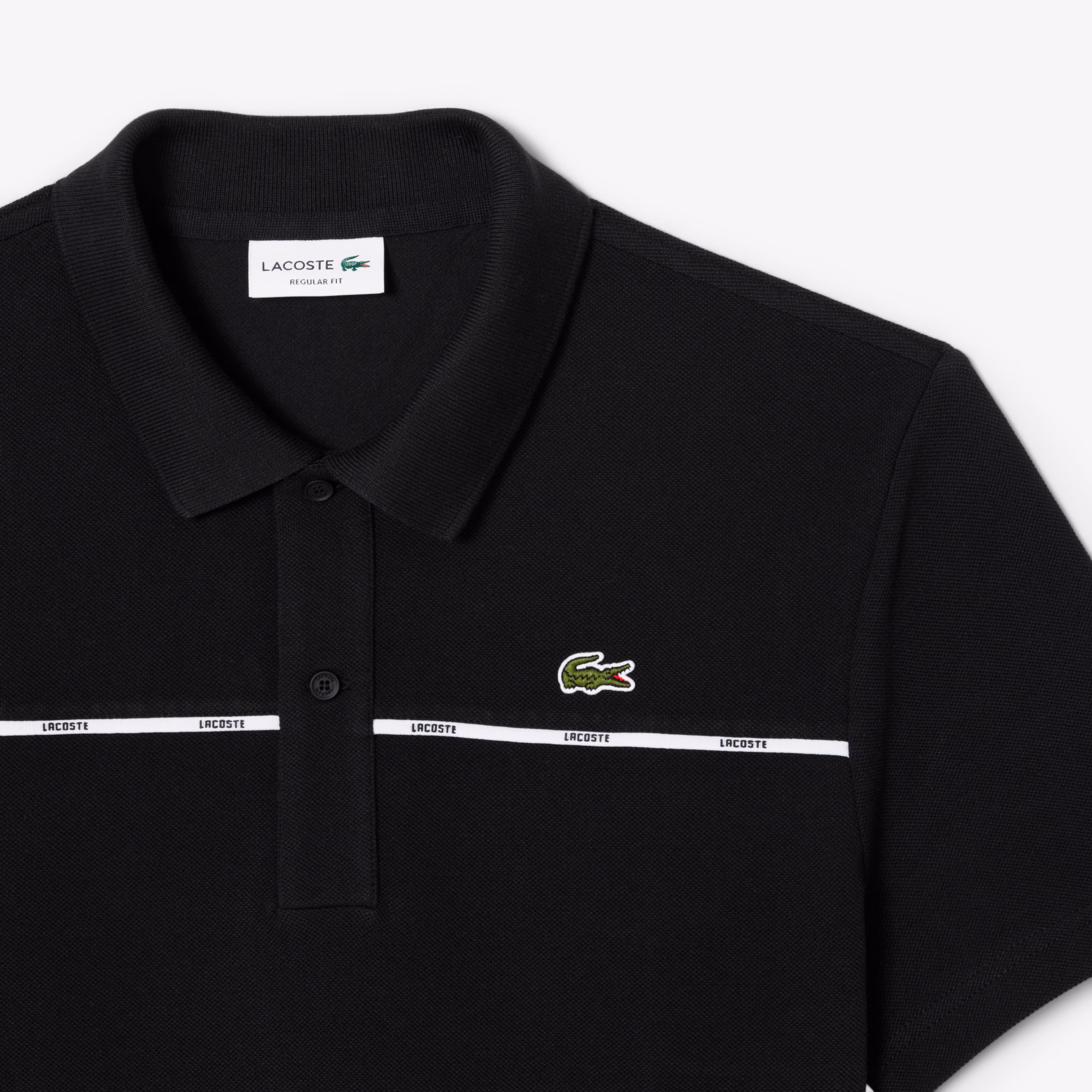 Men's Regular Fit Logo Trim L.12.12 Polo