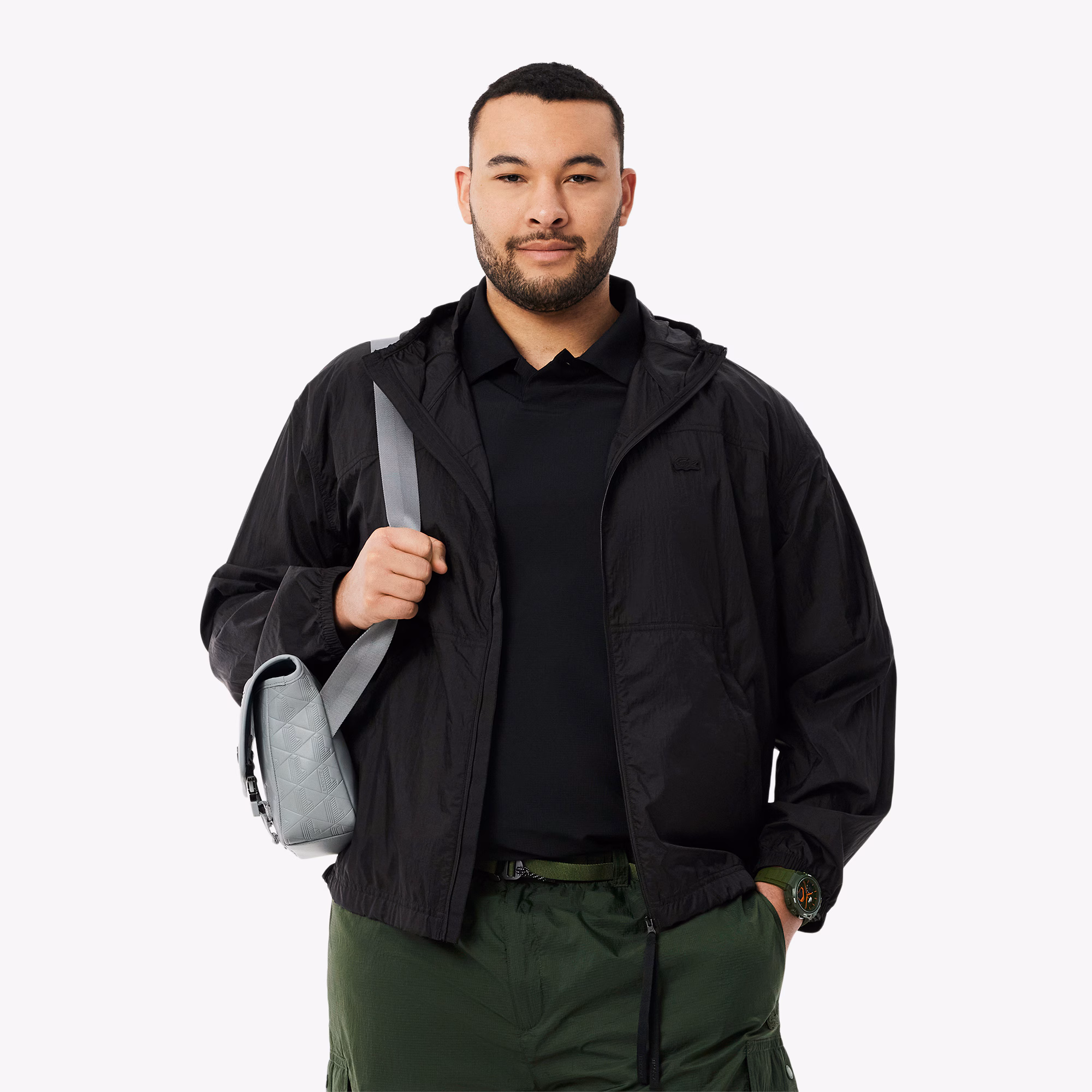 Men's Water-Repellent Nylon Jacket