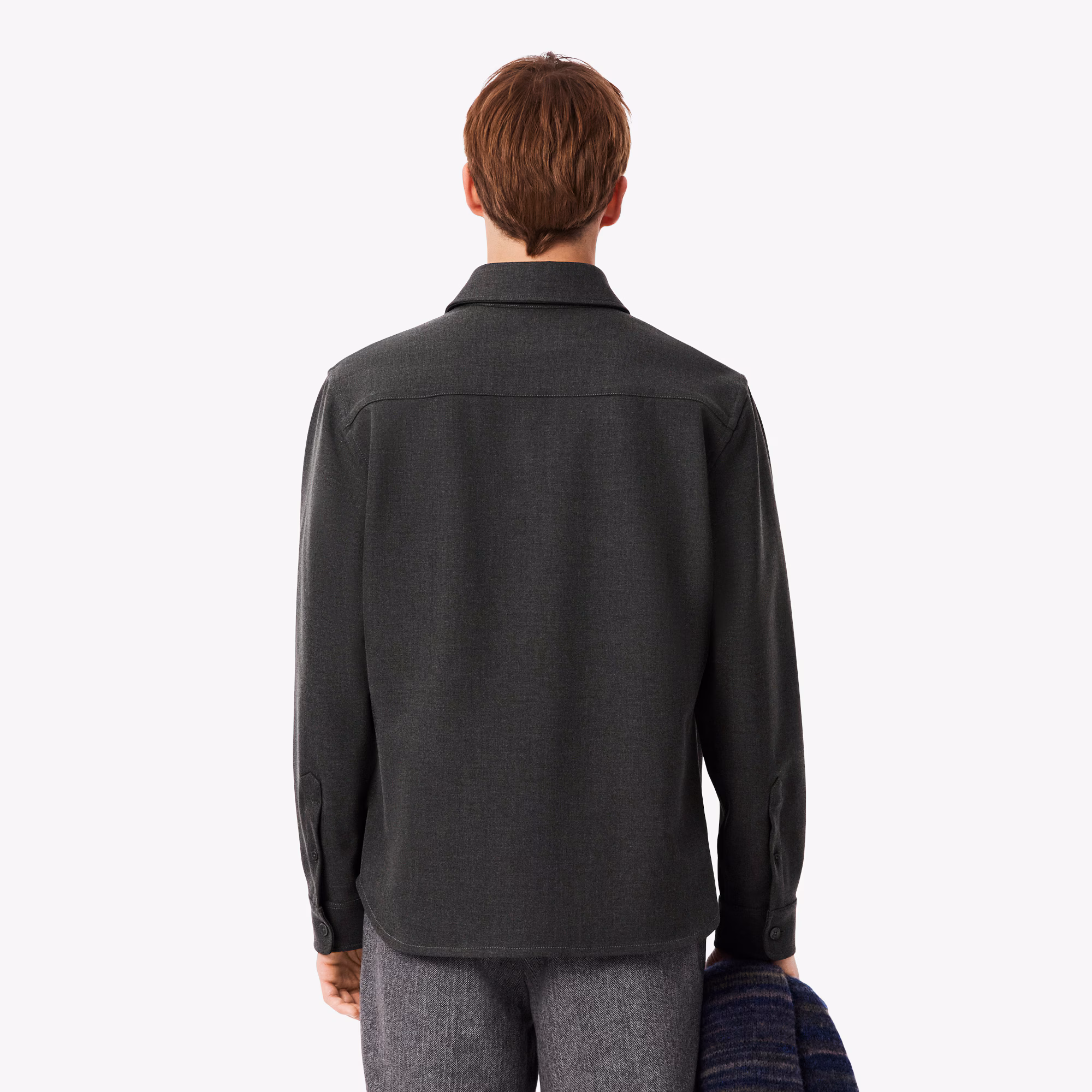 Men's Oversized Double Face Overshirt