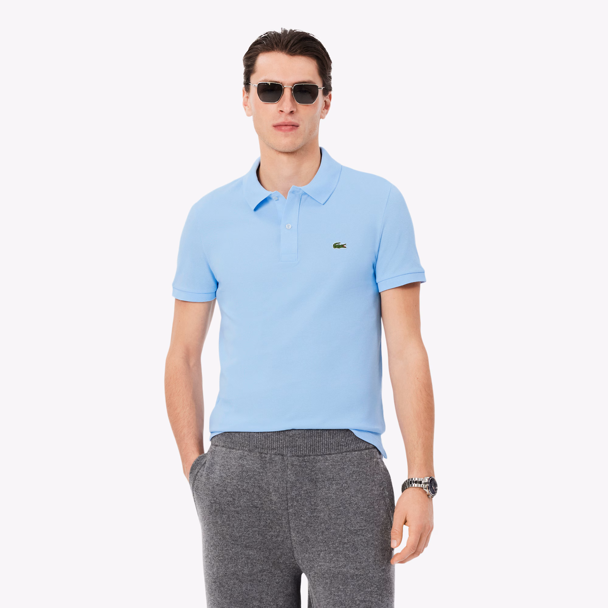 Men's Slim Fit L.12.12 Piqué Polo