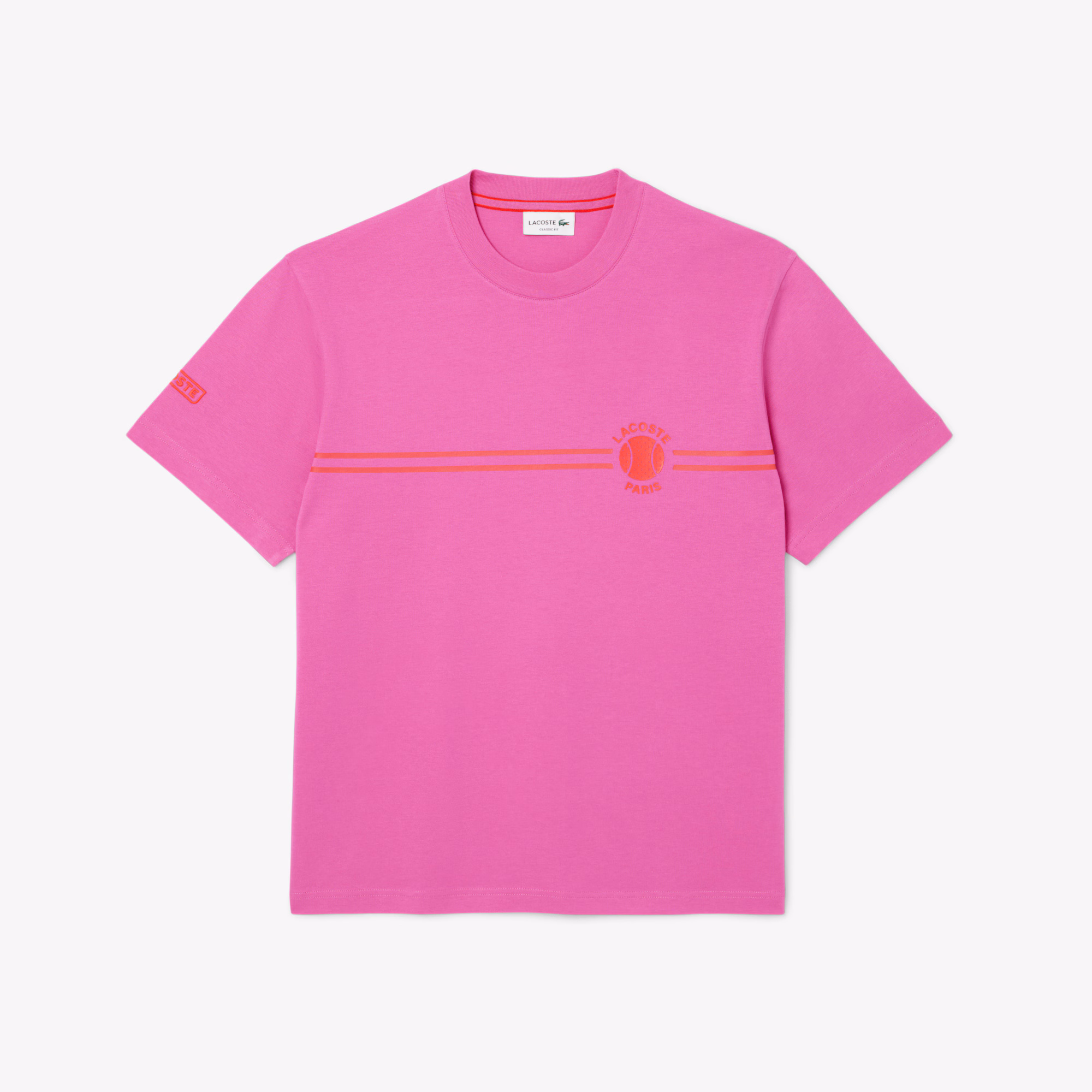 Men's Printed Embroidered Cotton Jersey T-Shirt